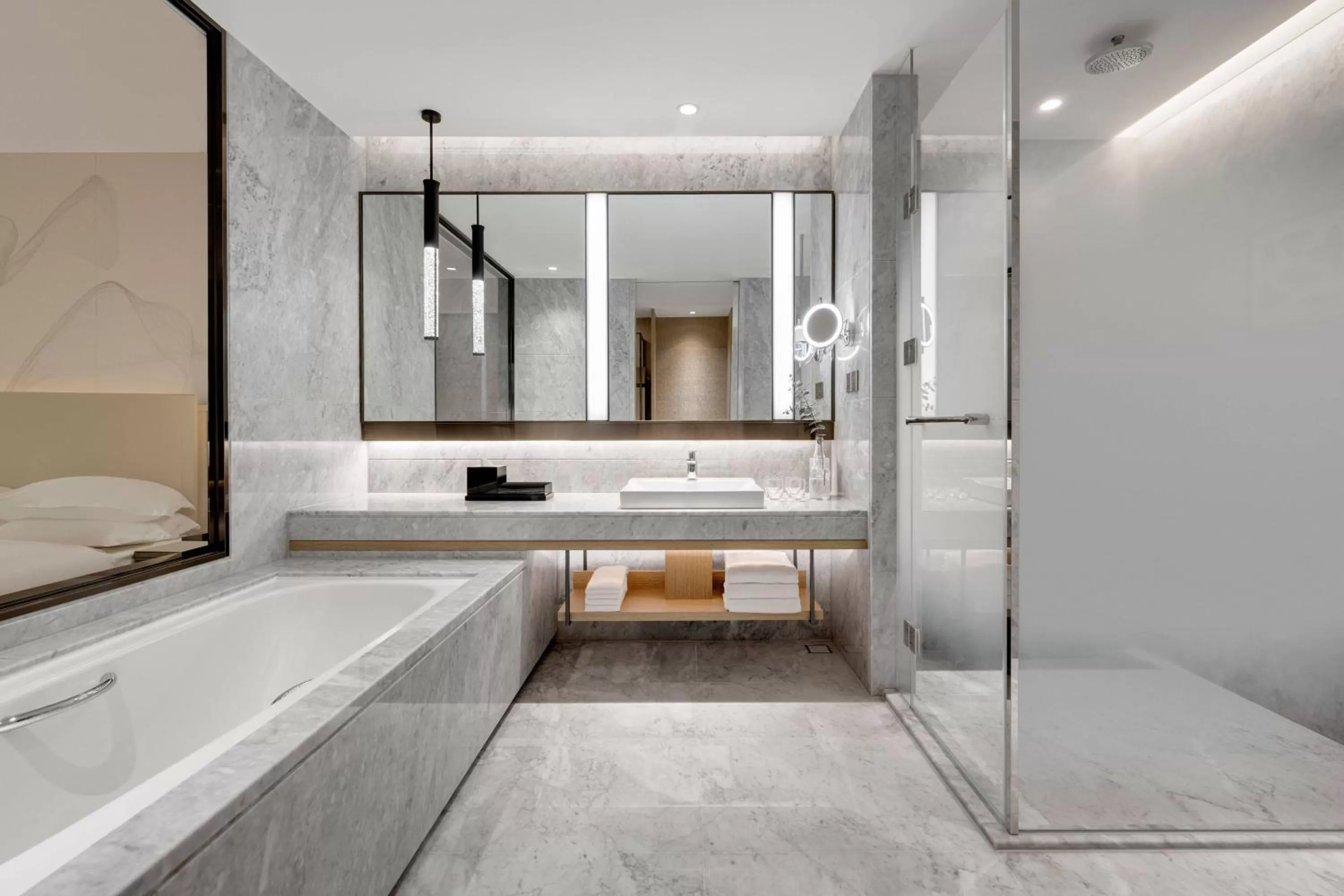 Bathroom in Kaohsiung Marriott Hotel