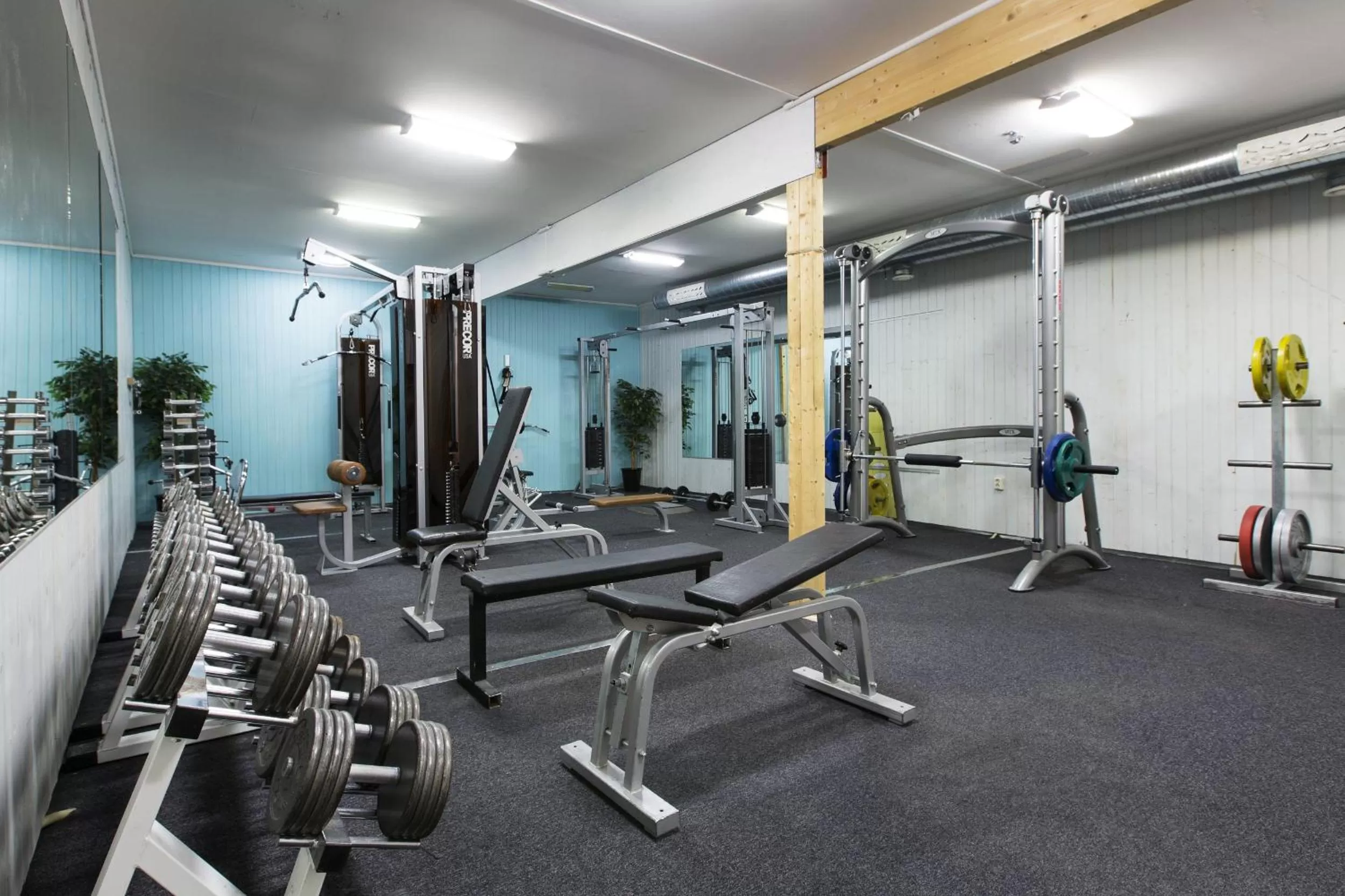 Fitness centre/facilities in Hotel B&B Gränden