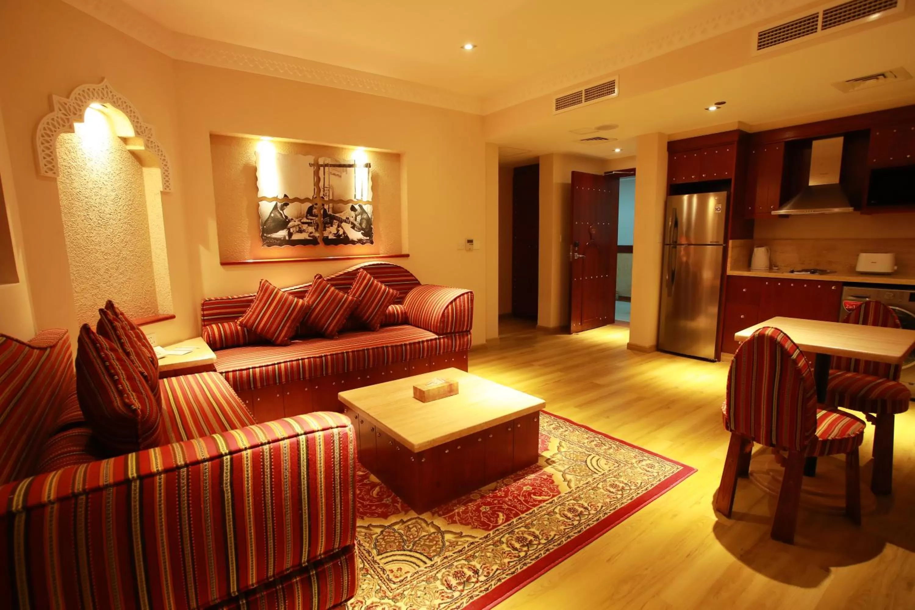 Living room in Al Liwan Suites Rawdat Al Khail