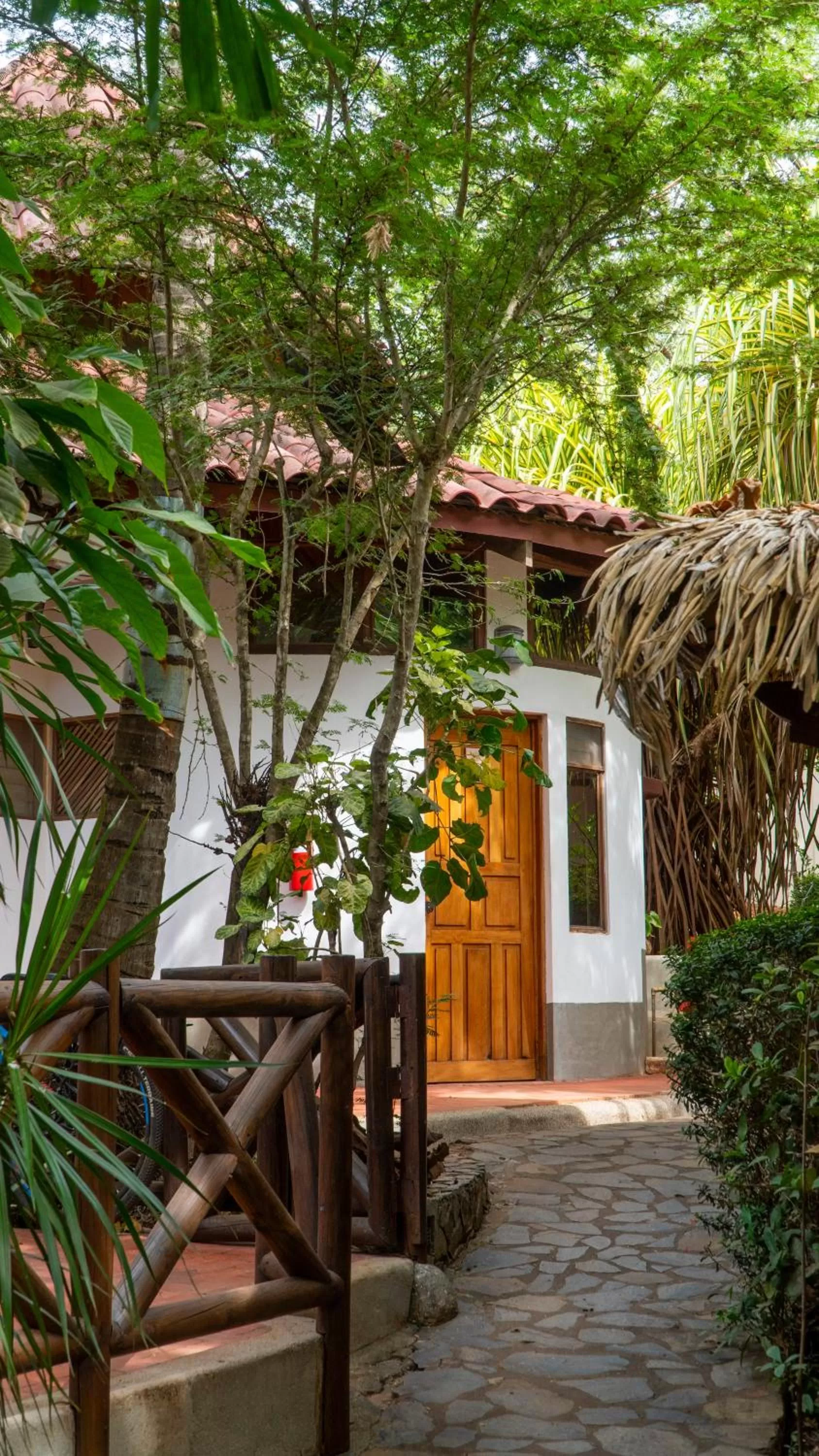 Property building in Hotel Luna Llena