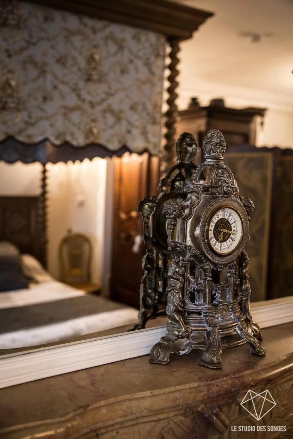 Bed in Chambre d'hôtes Le Petit Tertre