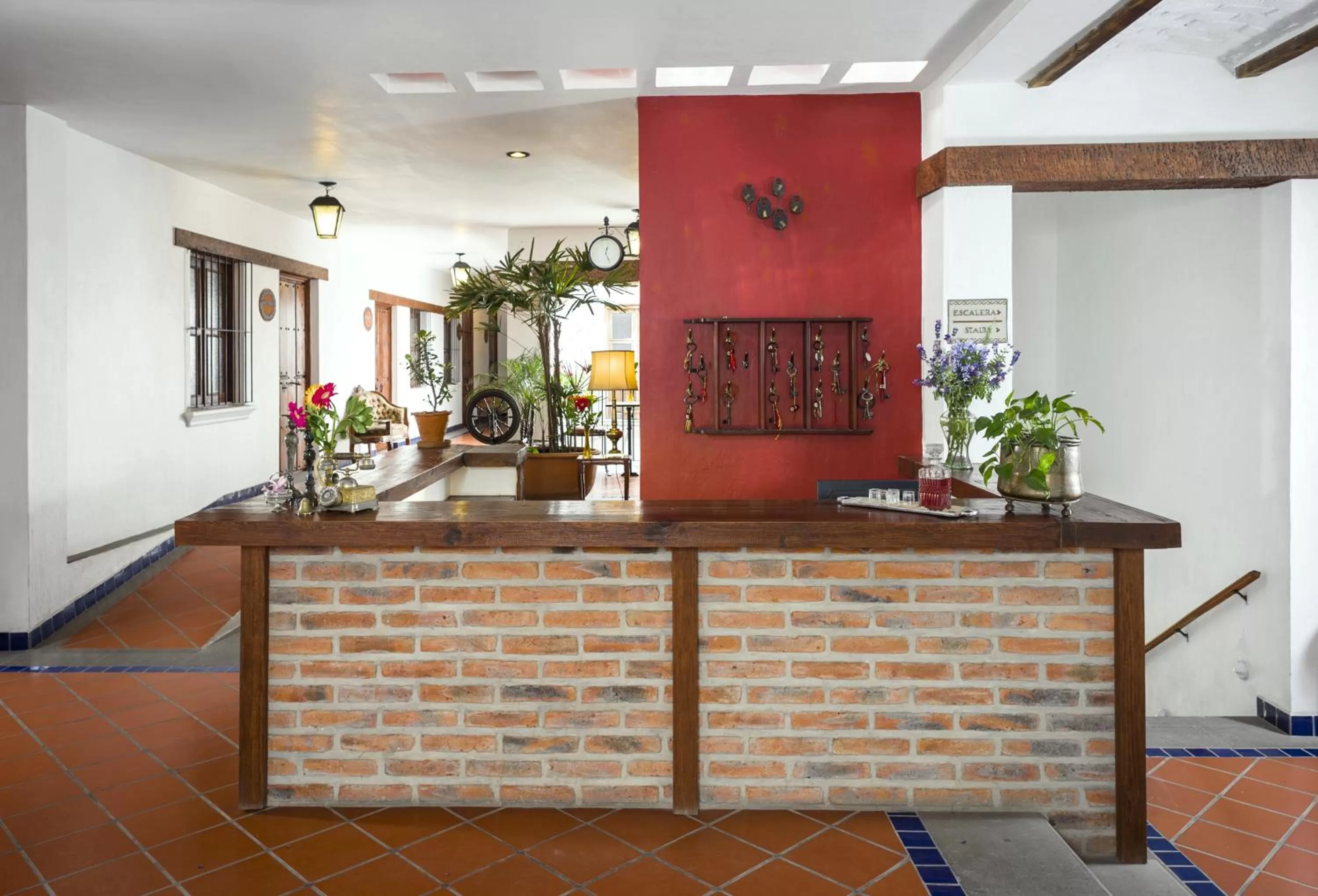 Lobby or reception in Hotel Tapalpa de Mis Amores