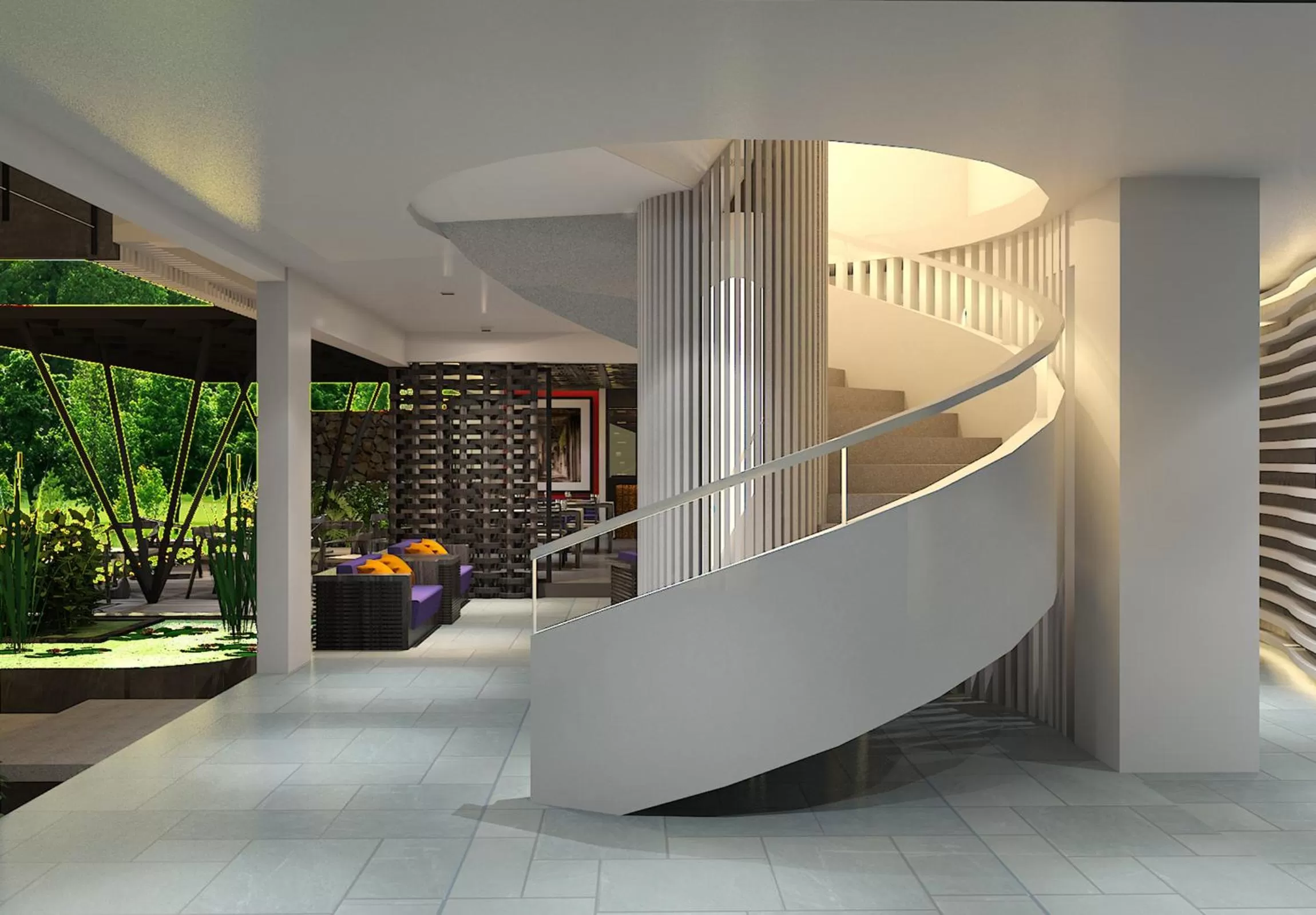 Lobby or reception in Apsara Residence Hotel