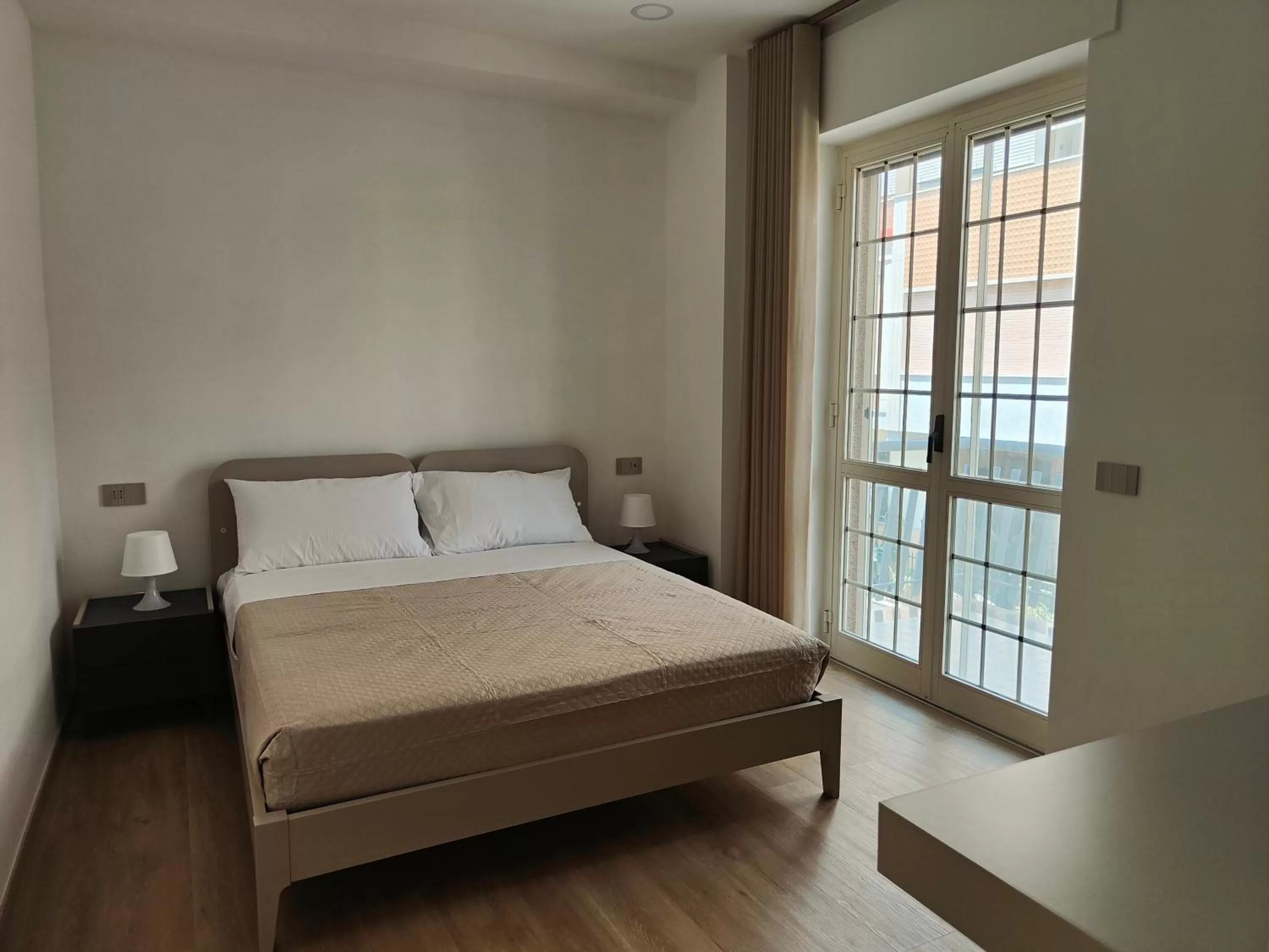 Bed in Pompeya Bed and Breakfast