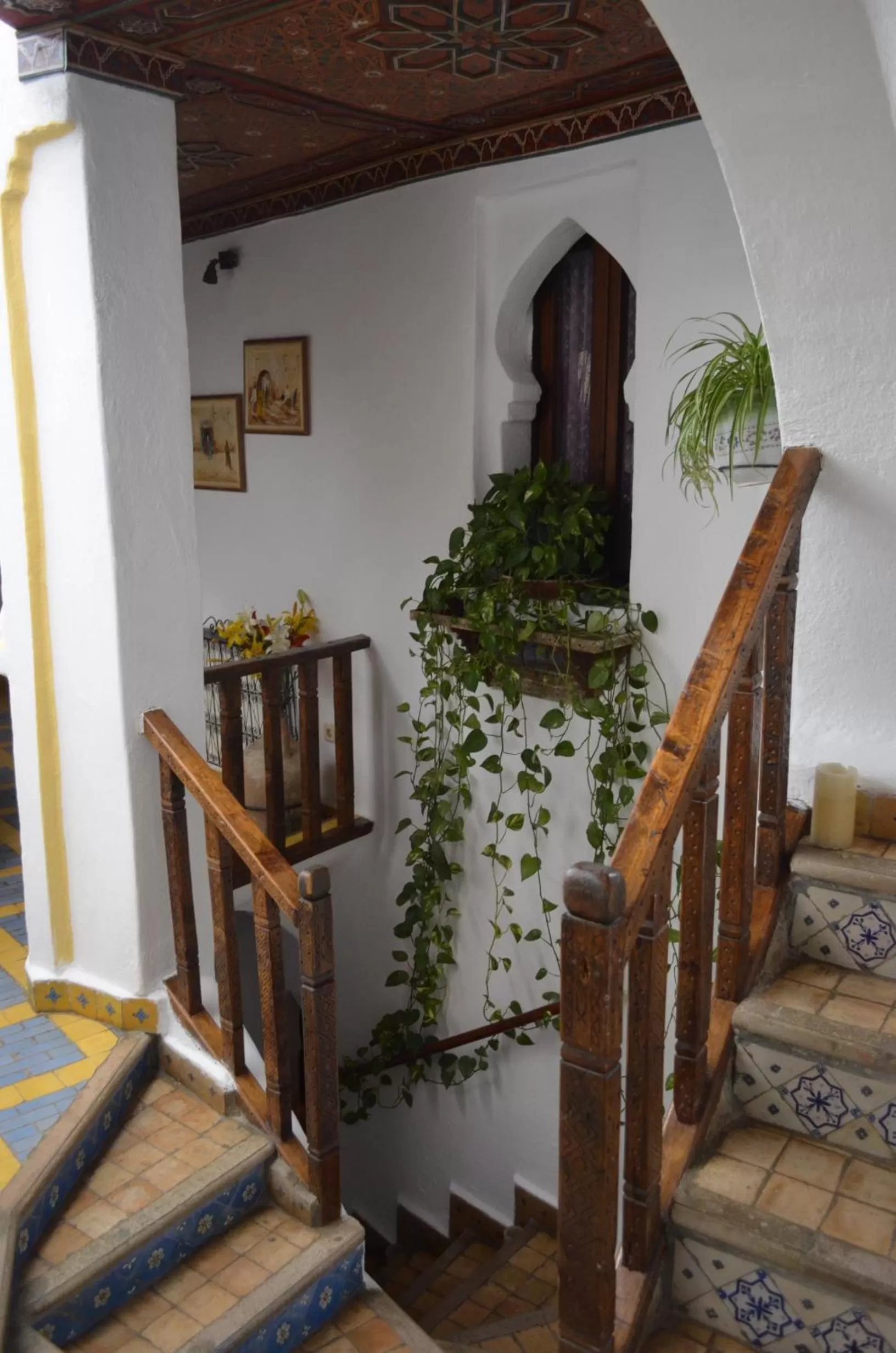 Decorative detail, Dining Area in Dar Meziana