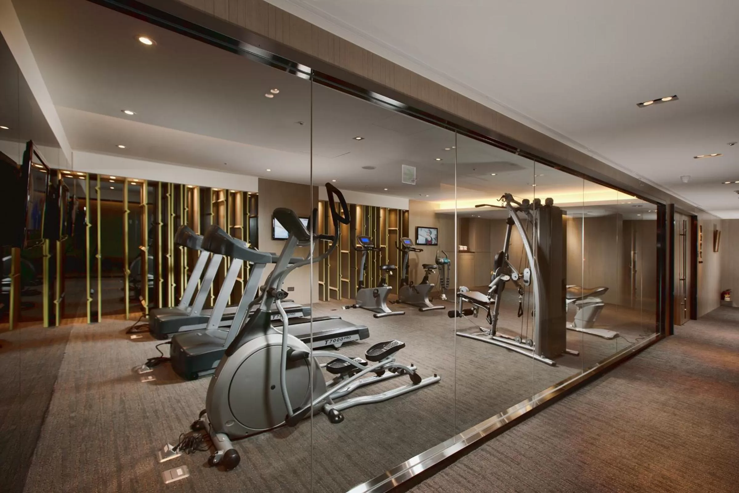 Fitness centre/facilities in Kaohsiung Chateau de Chine Hotel