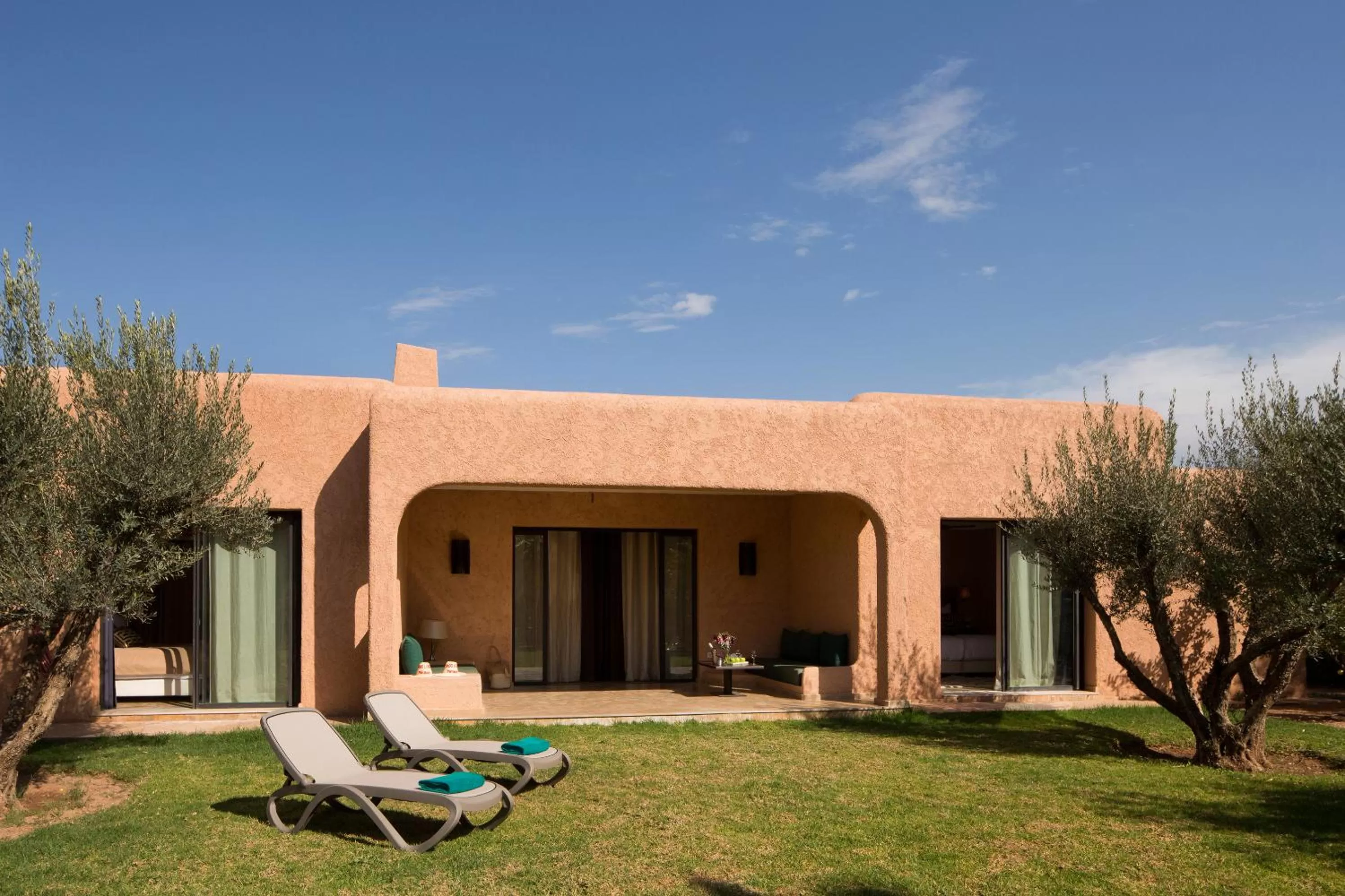 Patio in Oasis lodges