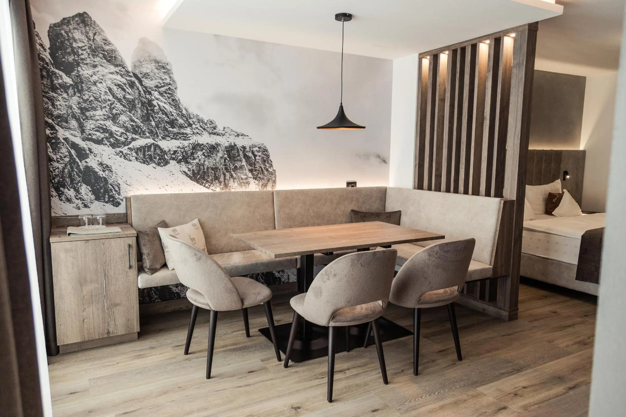 Living room in Freina Mountain Lifestyle Hotel