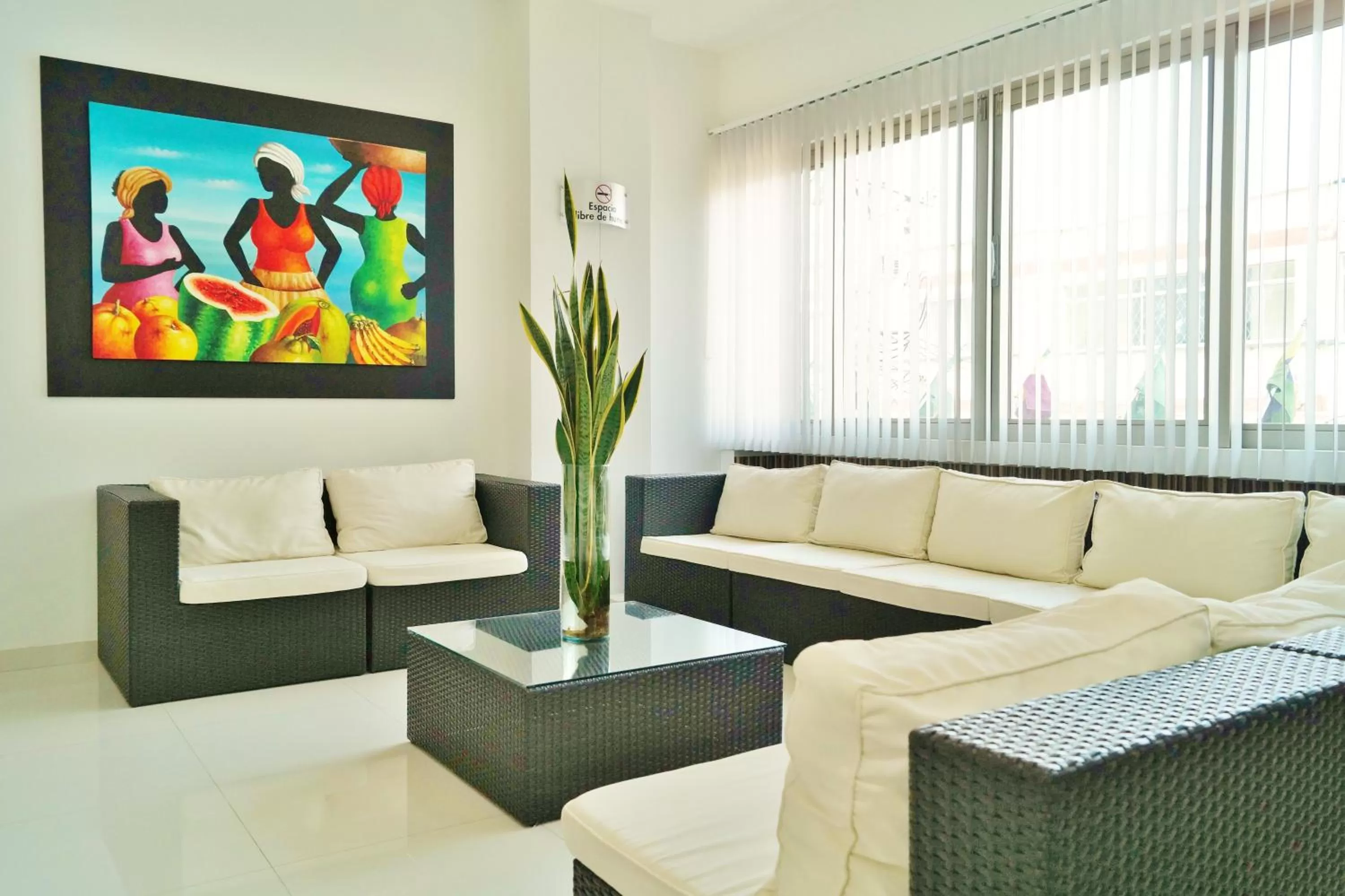 Living room in Hotel Florida Sincelejo