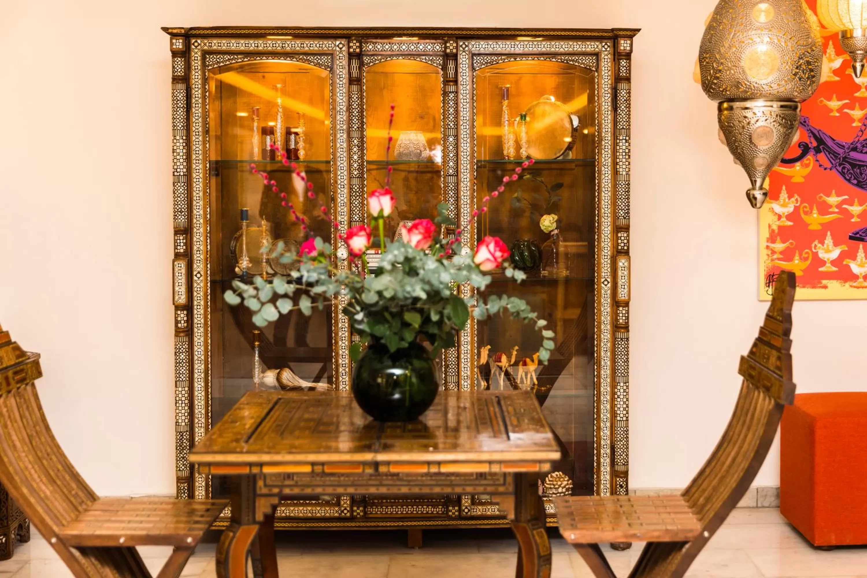 Lobby or reception in The Liwan Hotel