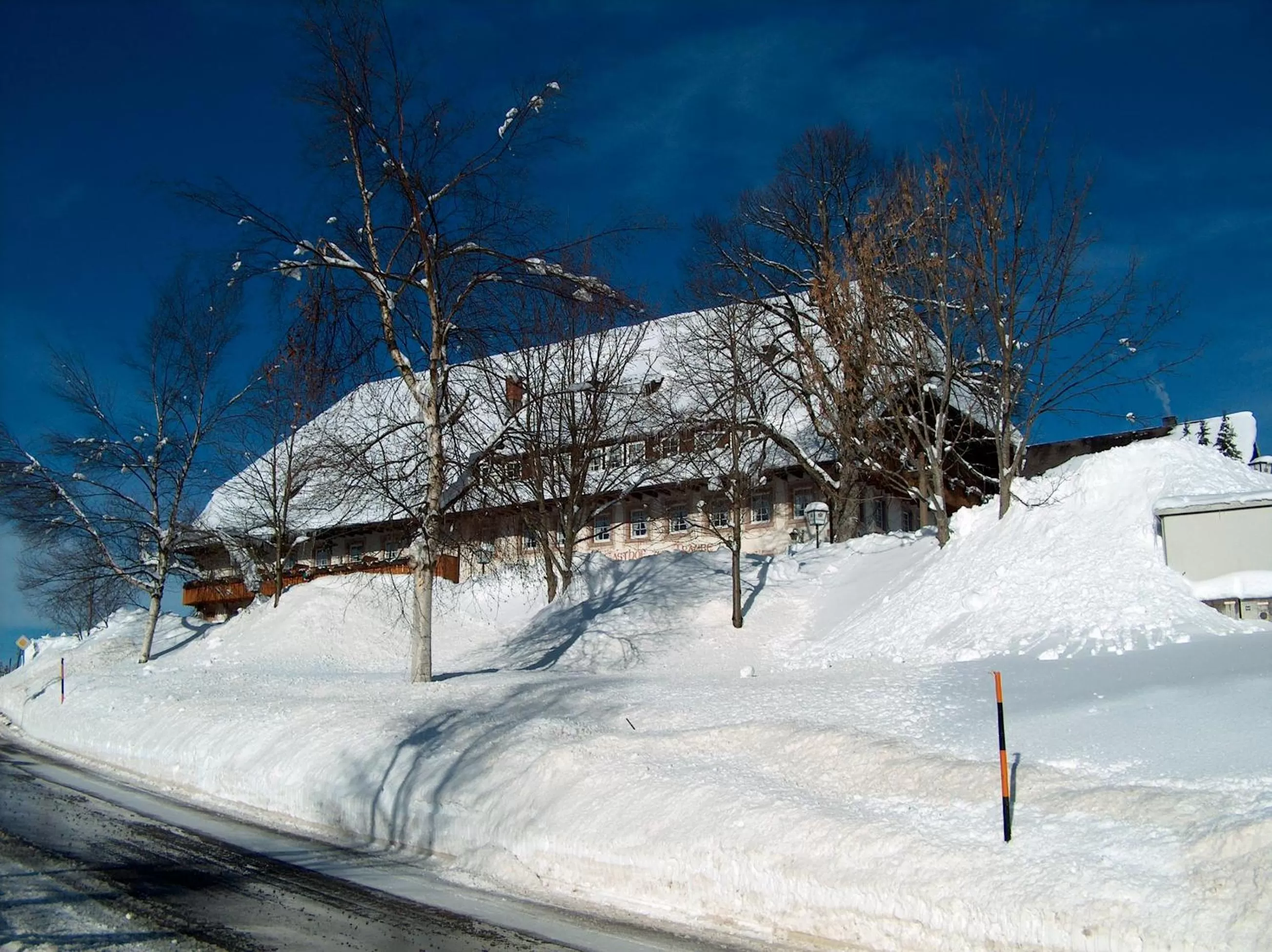 Property building in ZUR TRAUBE Schwarzwaldhotel & Restaurant am Titisee