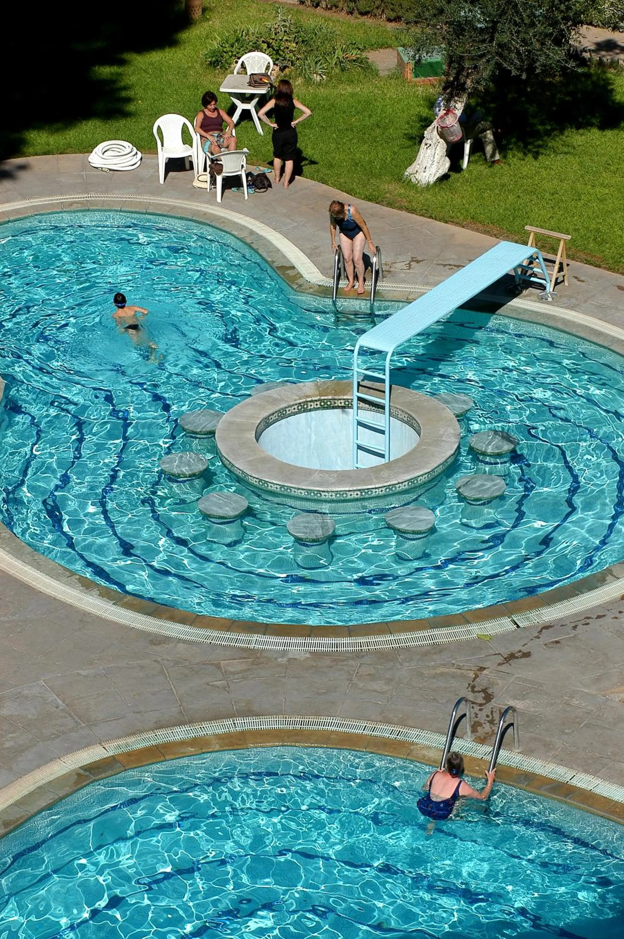 Swimming pool in Menzeh Zalagh 2Boutique Hôtel & Sky