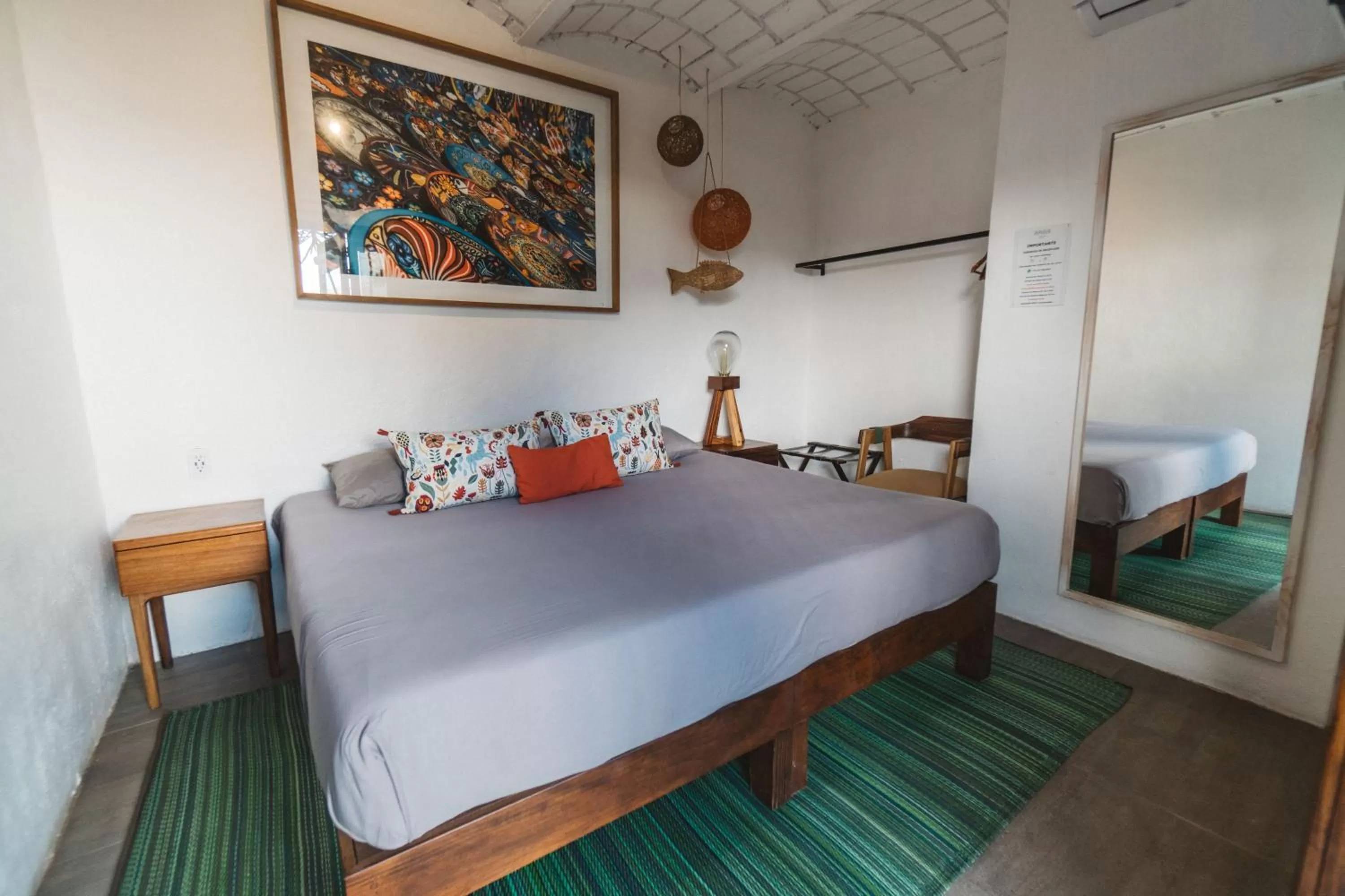 Bed in Amaia Boutique Hotel