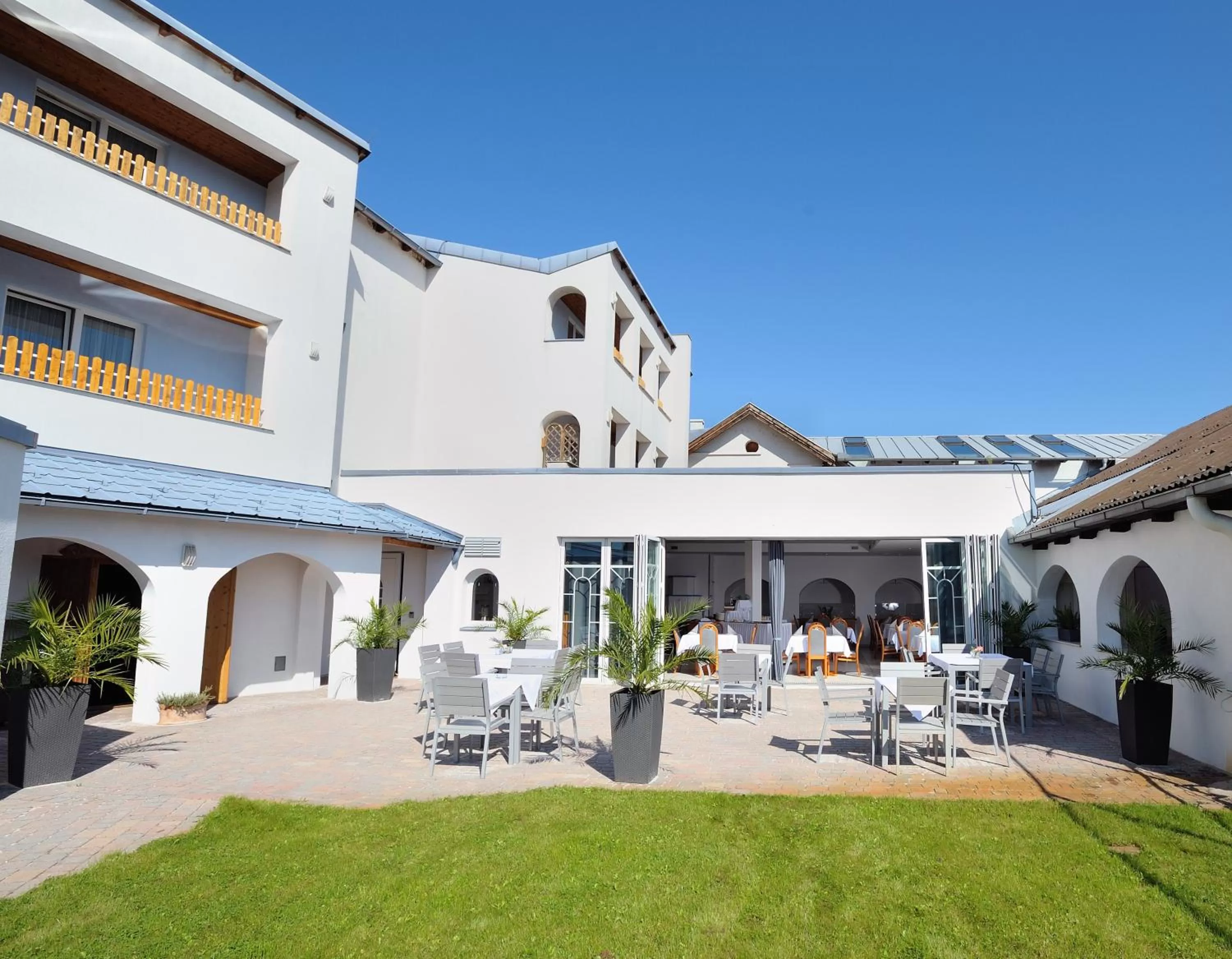 Garden in Sporthotel Podersdorf