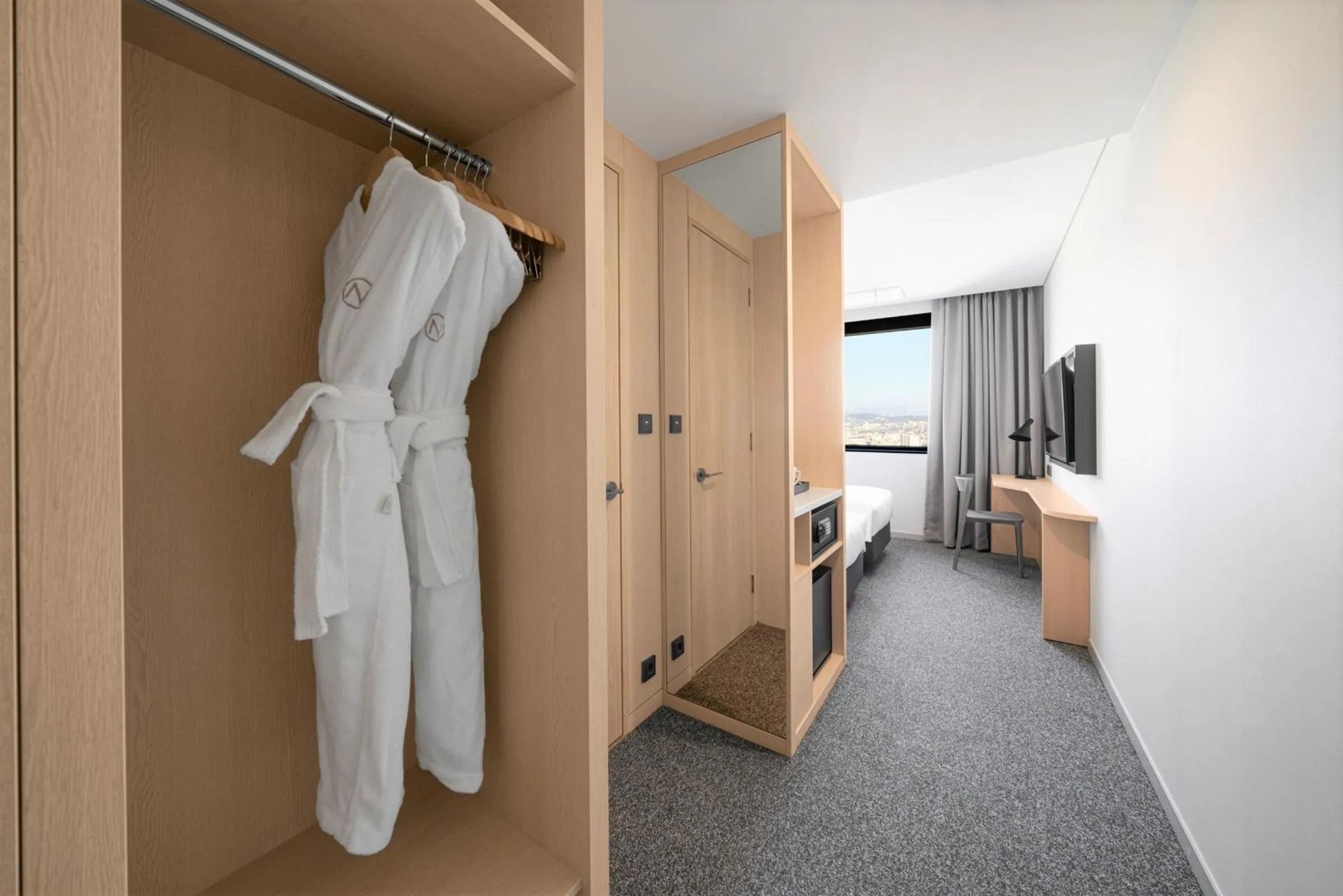 Decorative detail, Bed in Nine Tree by Parnas Seoul Dongdaemun