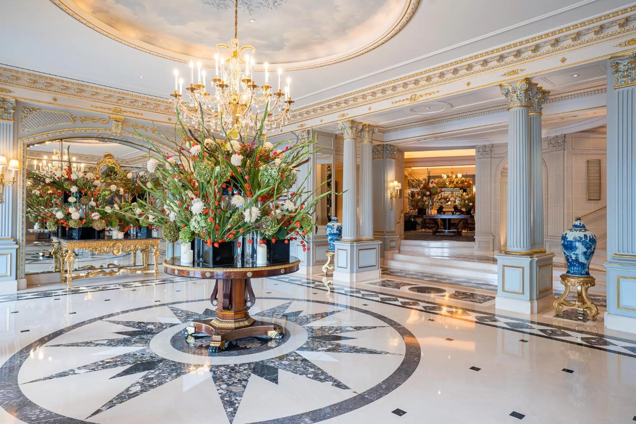 Lobby or reception in Four Seasons Hotel des Bergues Geneva
