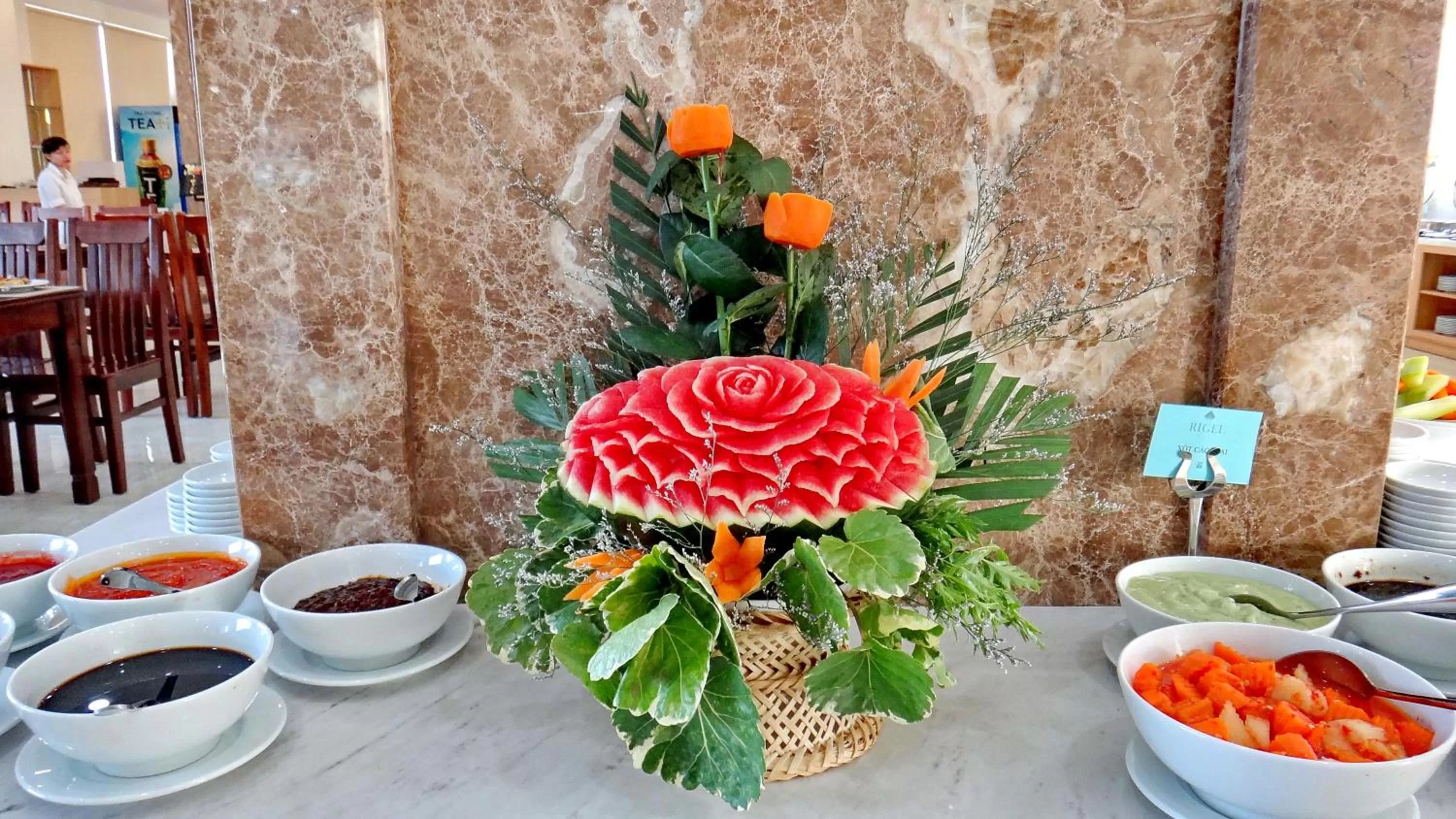 Breakfast in Rigel Hotel