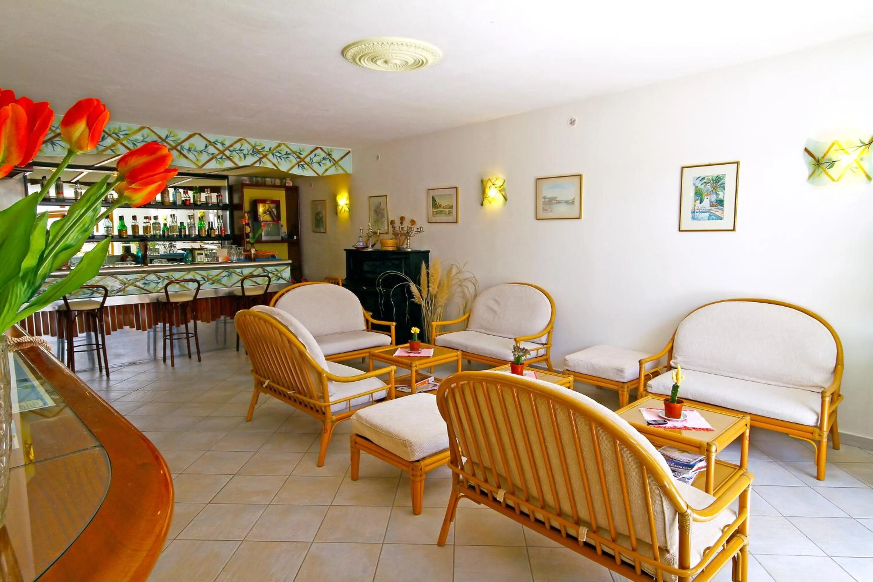 Lobby or reception in Hotel Park Calitto