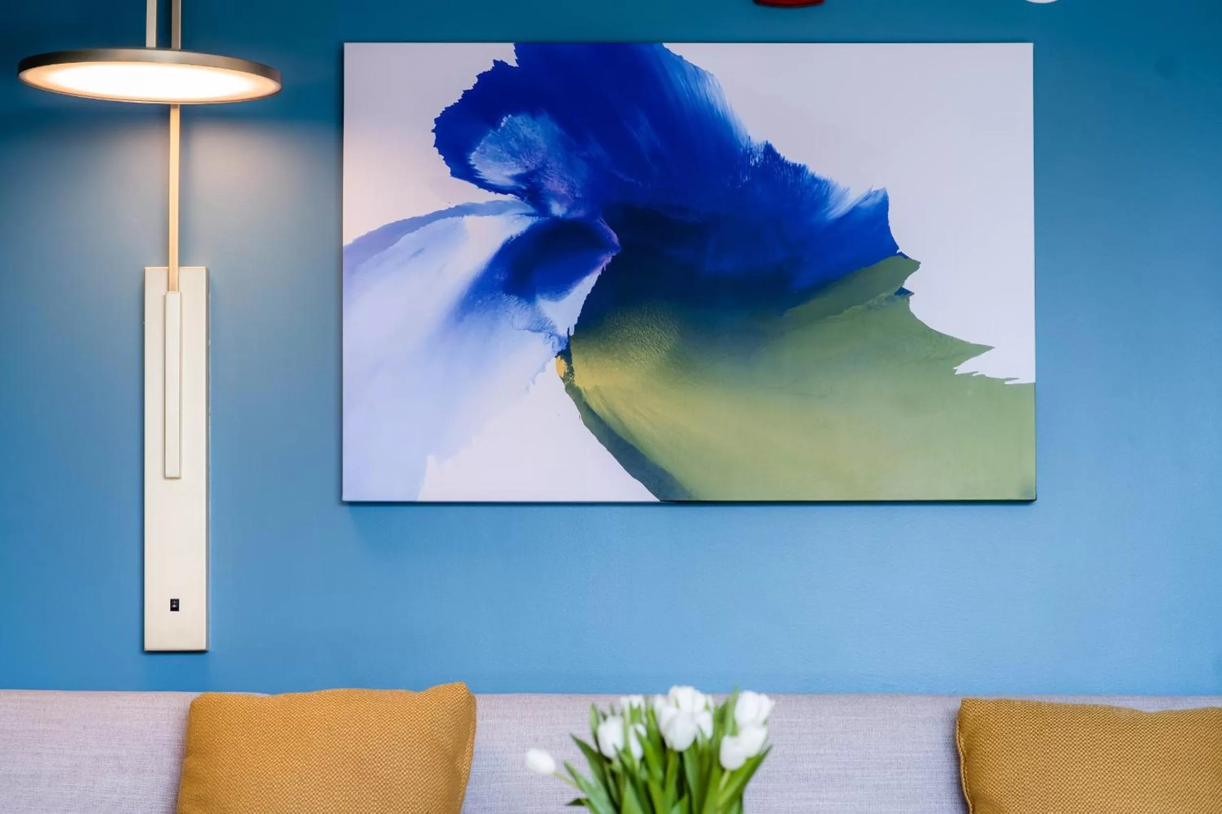 Seating area in Hotel Madera