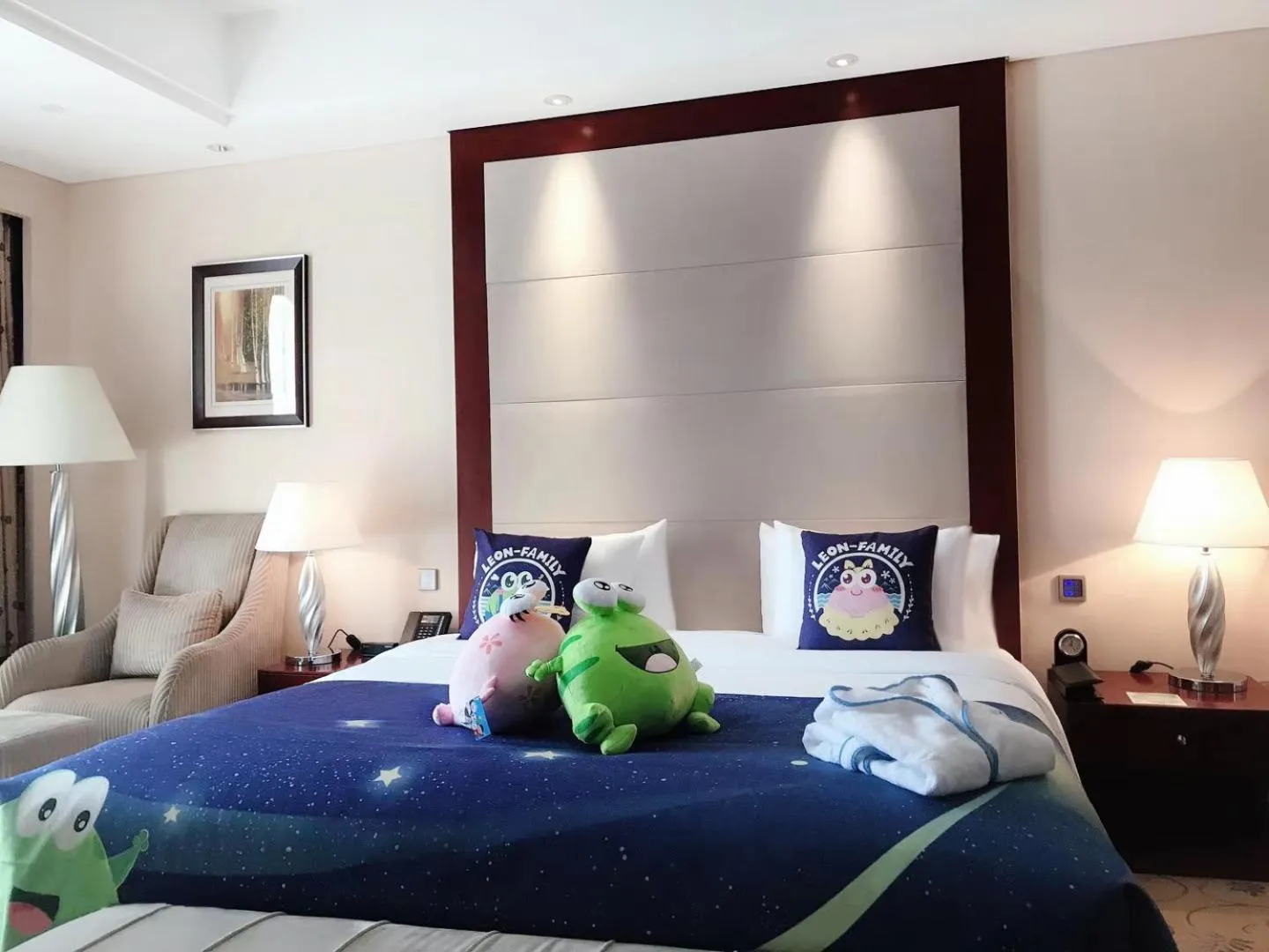 Bed in Howard Johnson Tropical Garden Plaza Kunming Chenggong