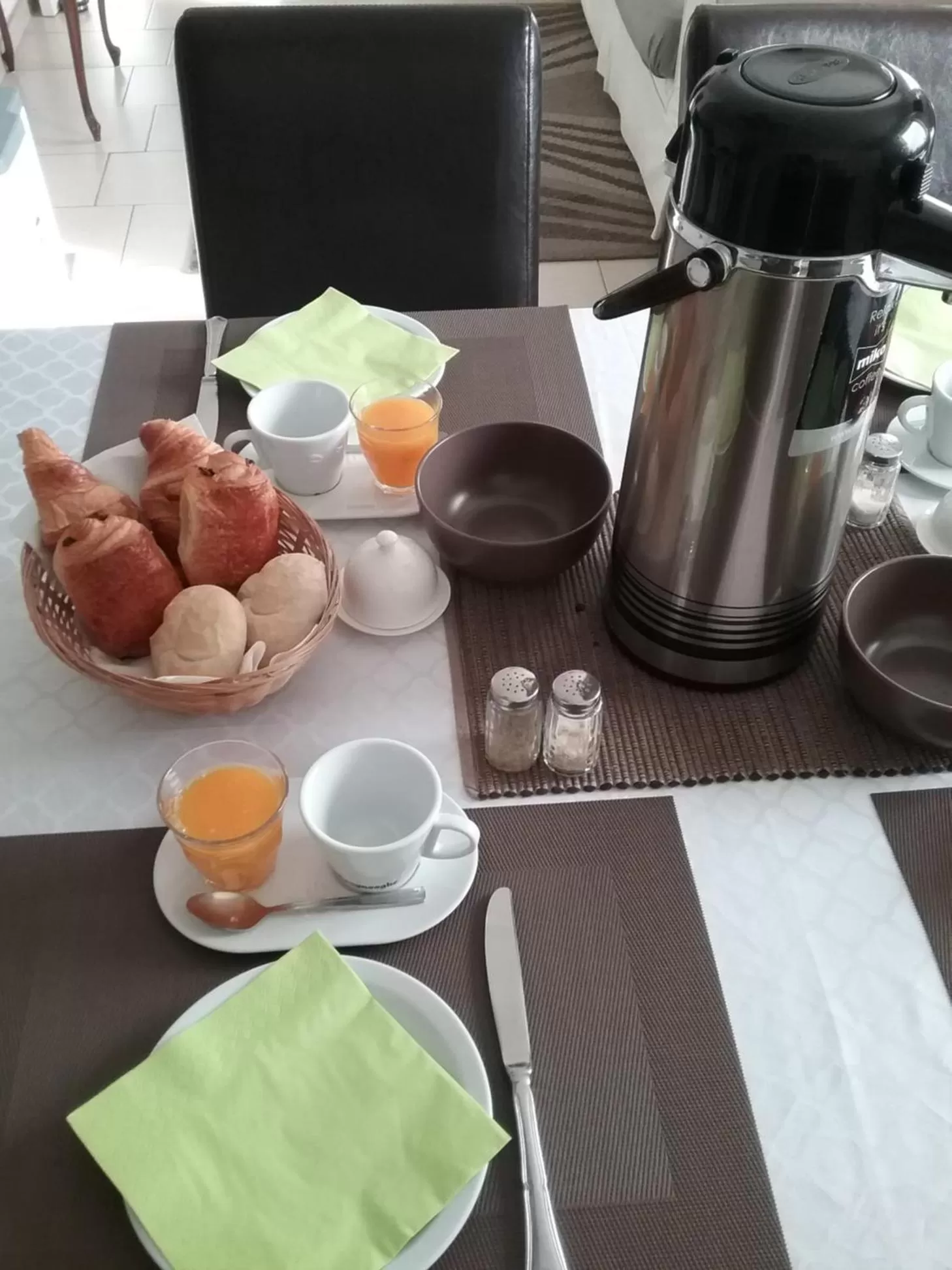 Food close-up in B&B 't Hemelbedje