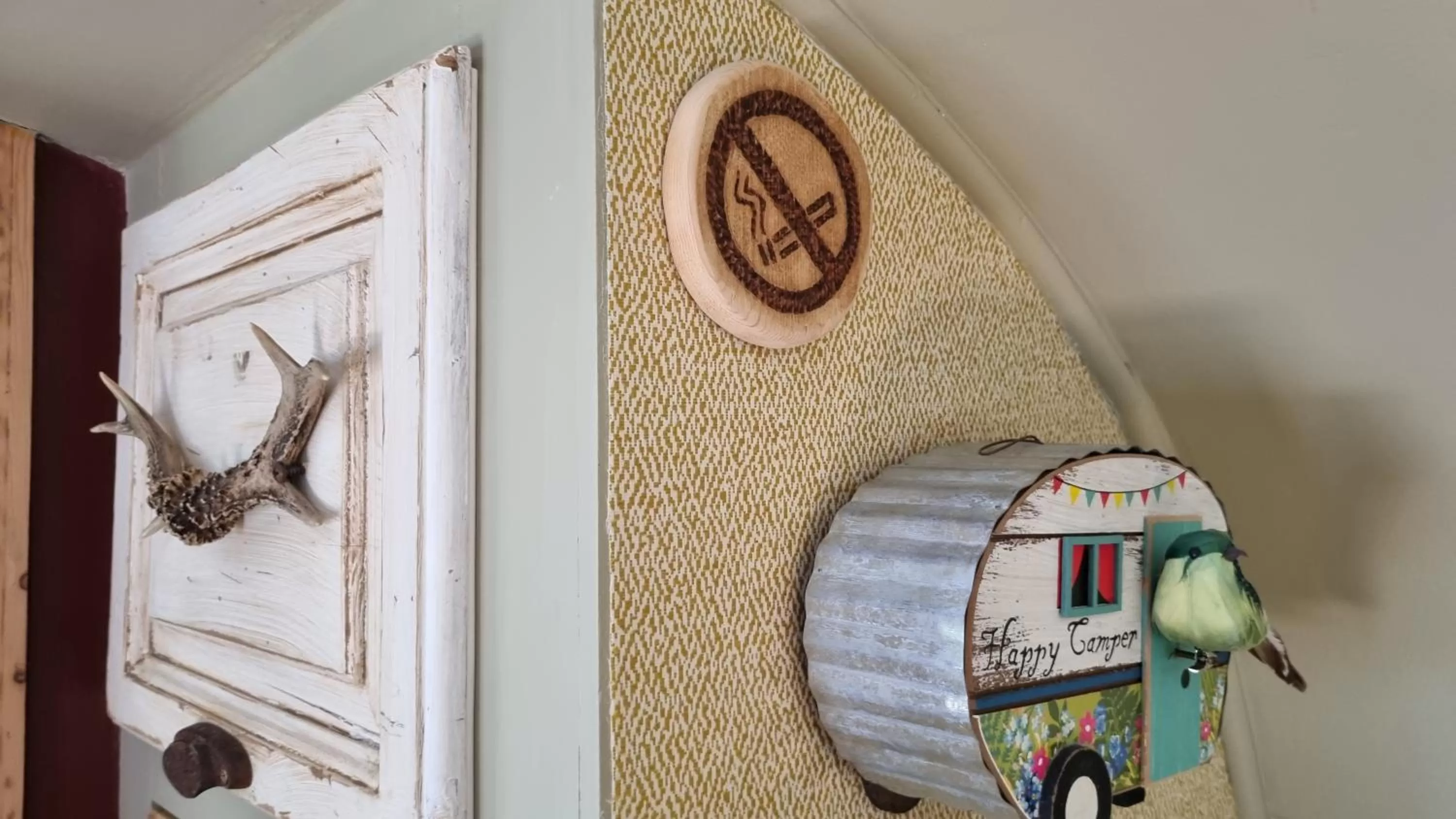 Dining area in AirstreamNB