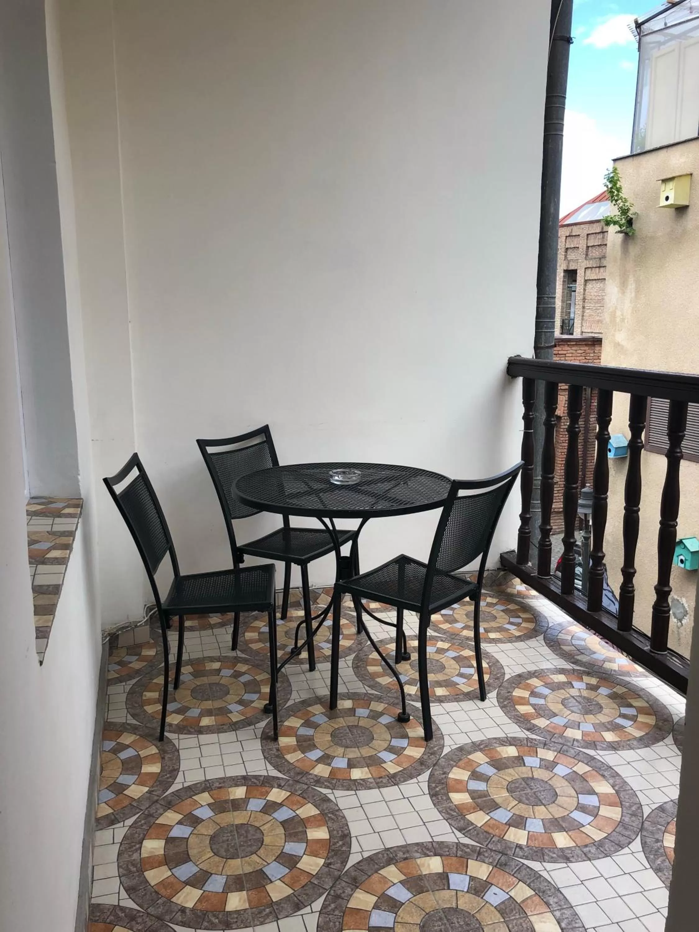 Balcony/Terrace in Hotel Kalanga