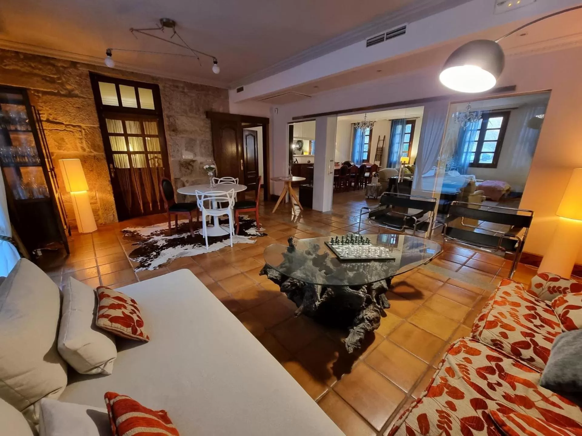 Communal lounge/ TV room in Casa a Pedreira Rias Baixas