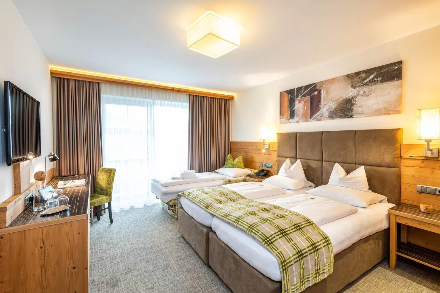 Photo of the whole room, Bed in Hotel Garni Melanie