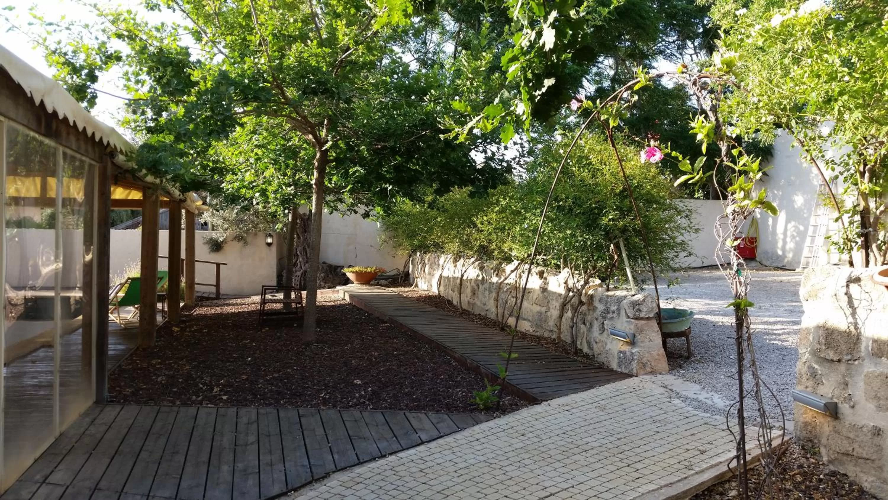 Garden in Smadar Inn