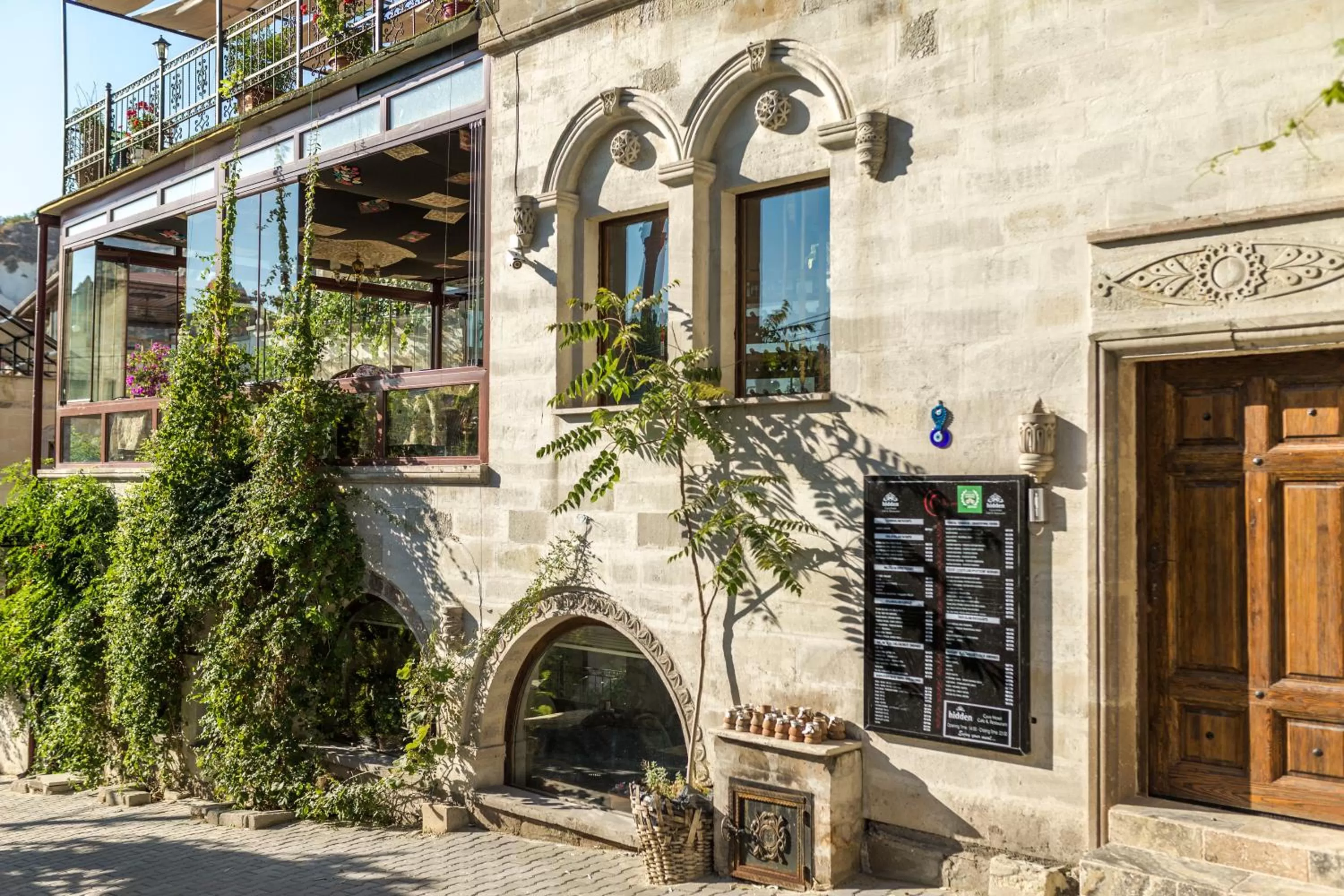 Off site in Hidden Cave Hotel