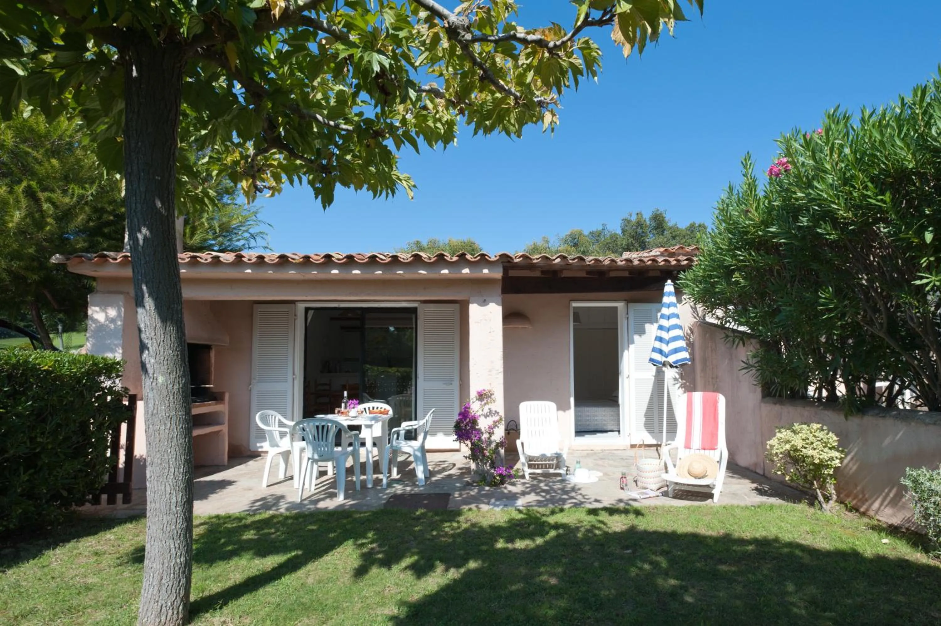 Garden in Résidence Marina Di Santa Giulia