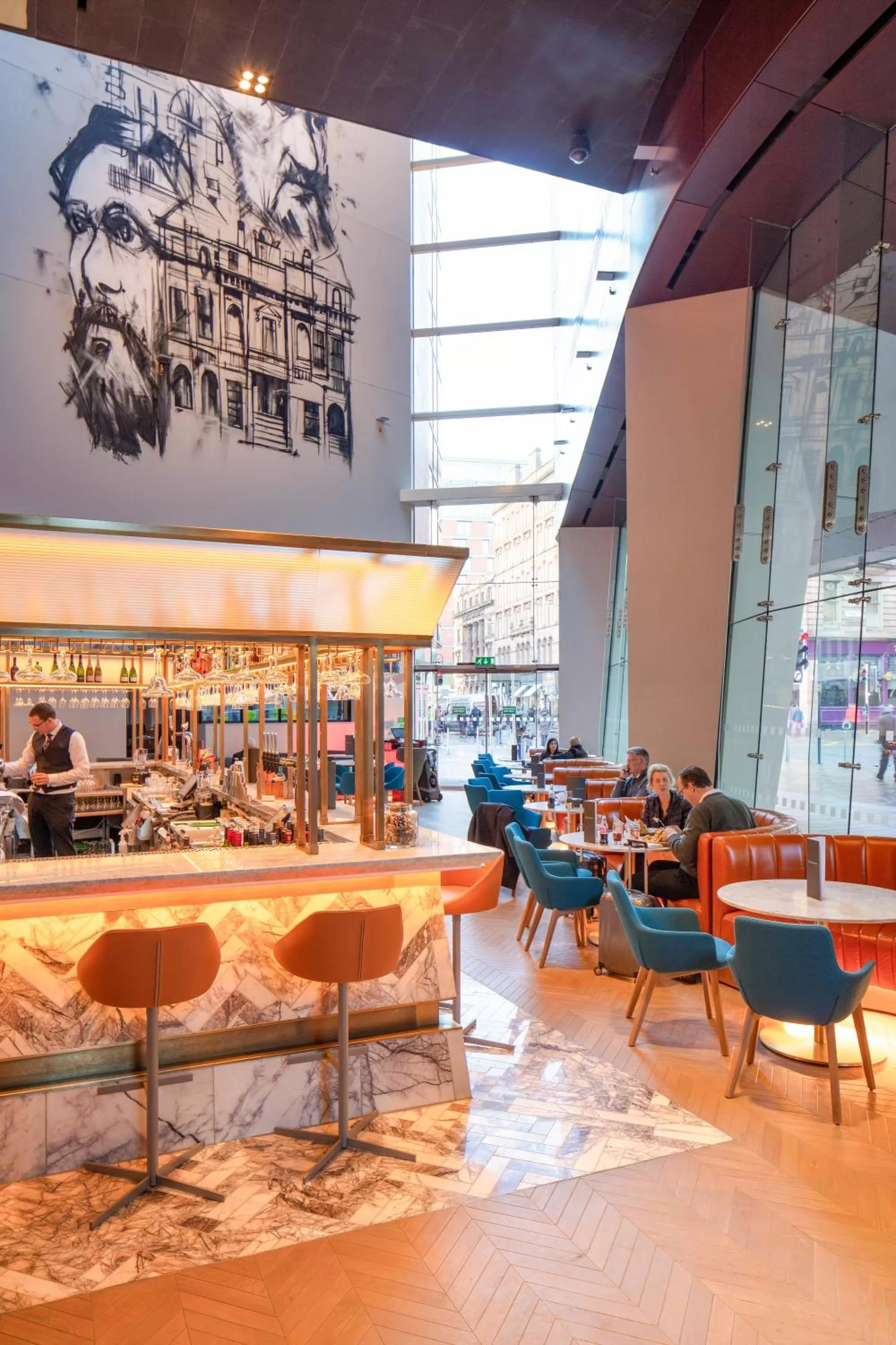 Restaurant/places to eat in Radisson Blu Hotel, Glasgow