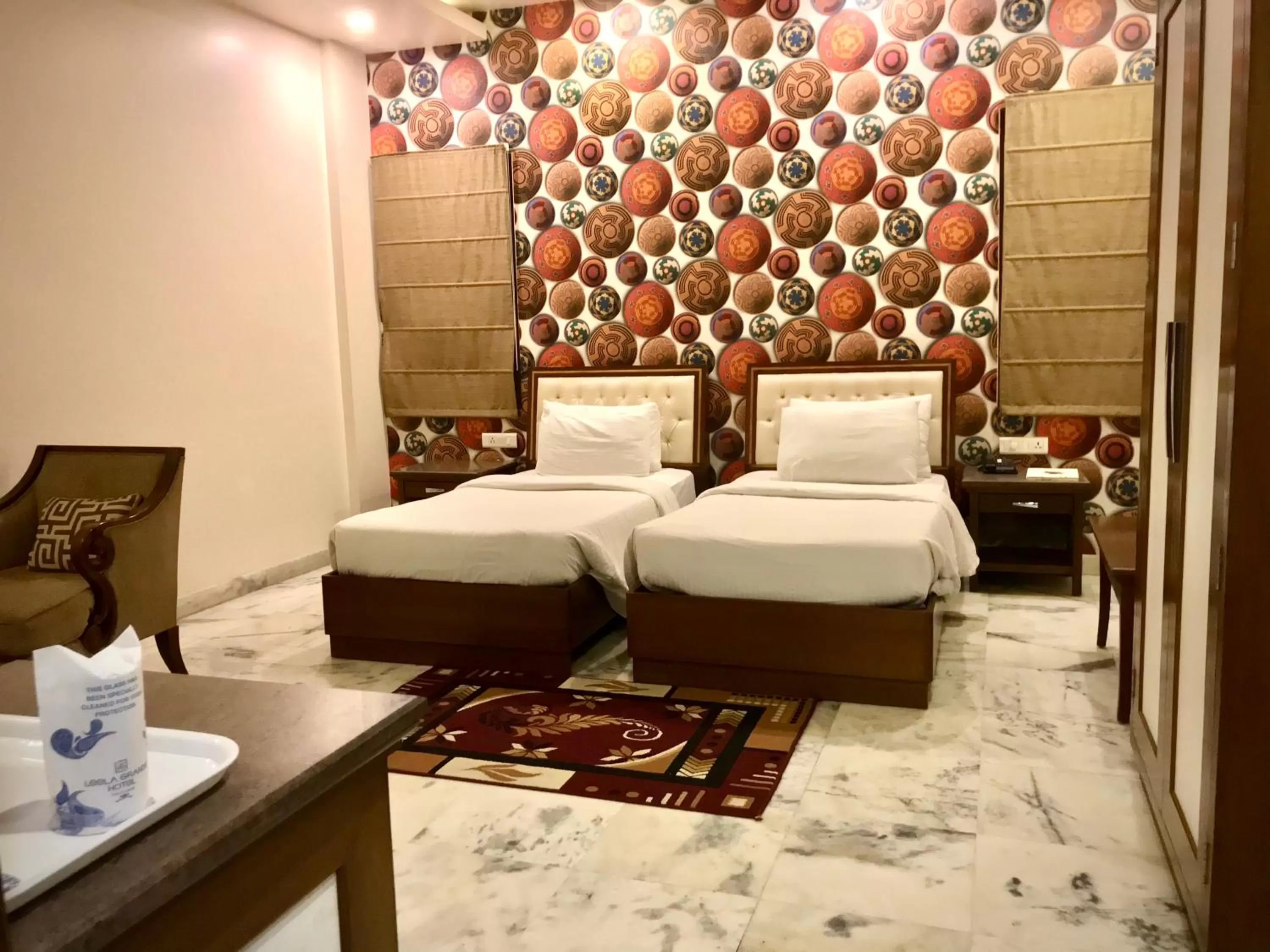 Bedroom, Bed in Hotel Leela Grande