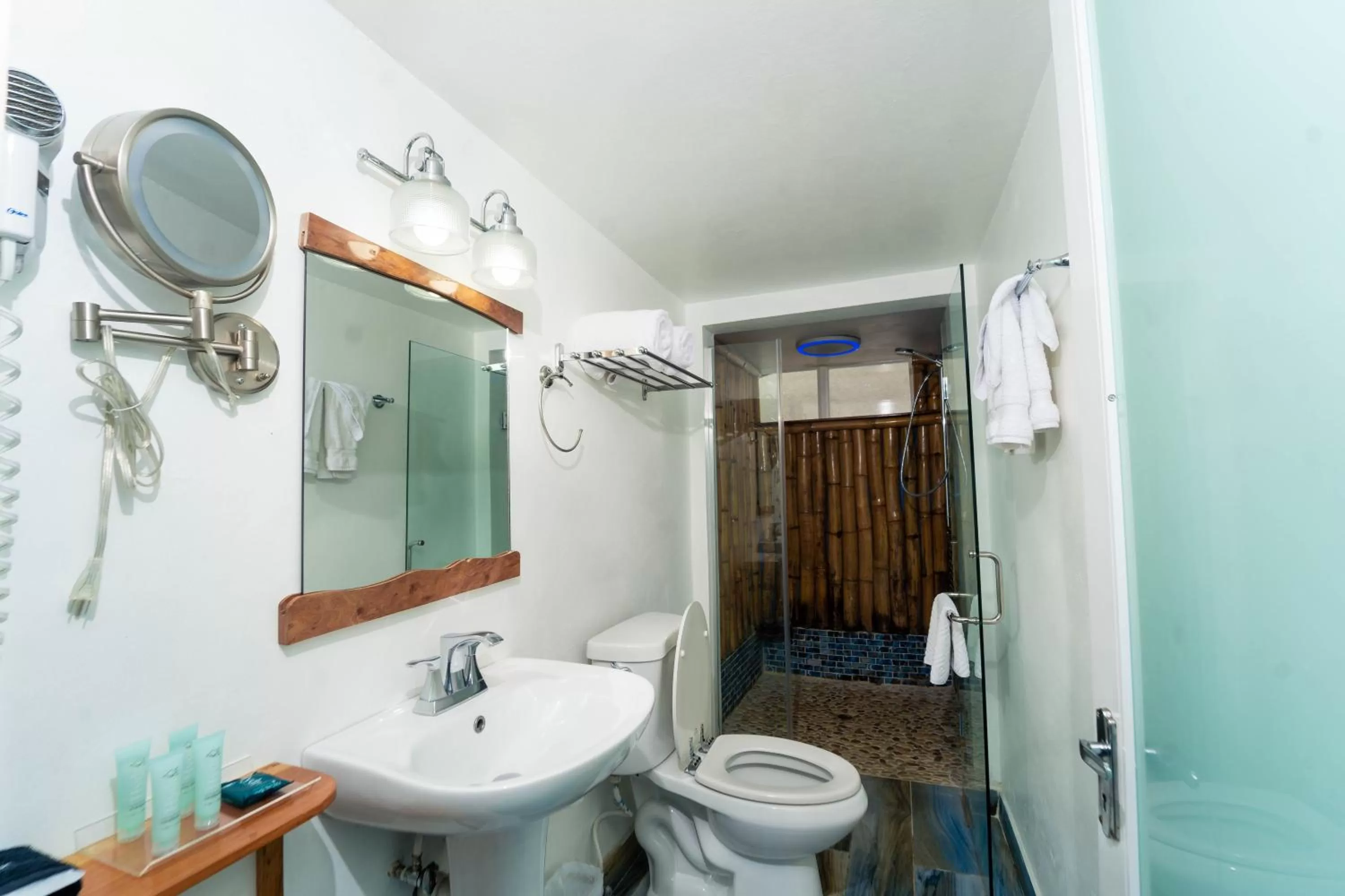 Bathroom in Blue Skies Beach Resort