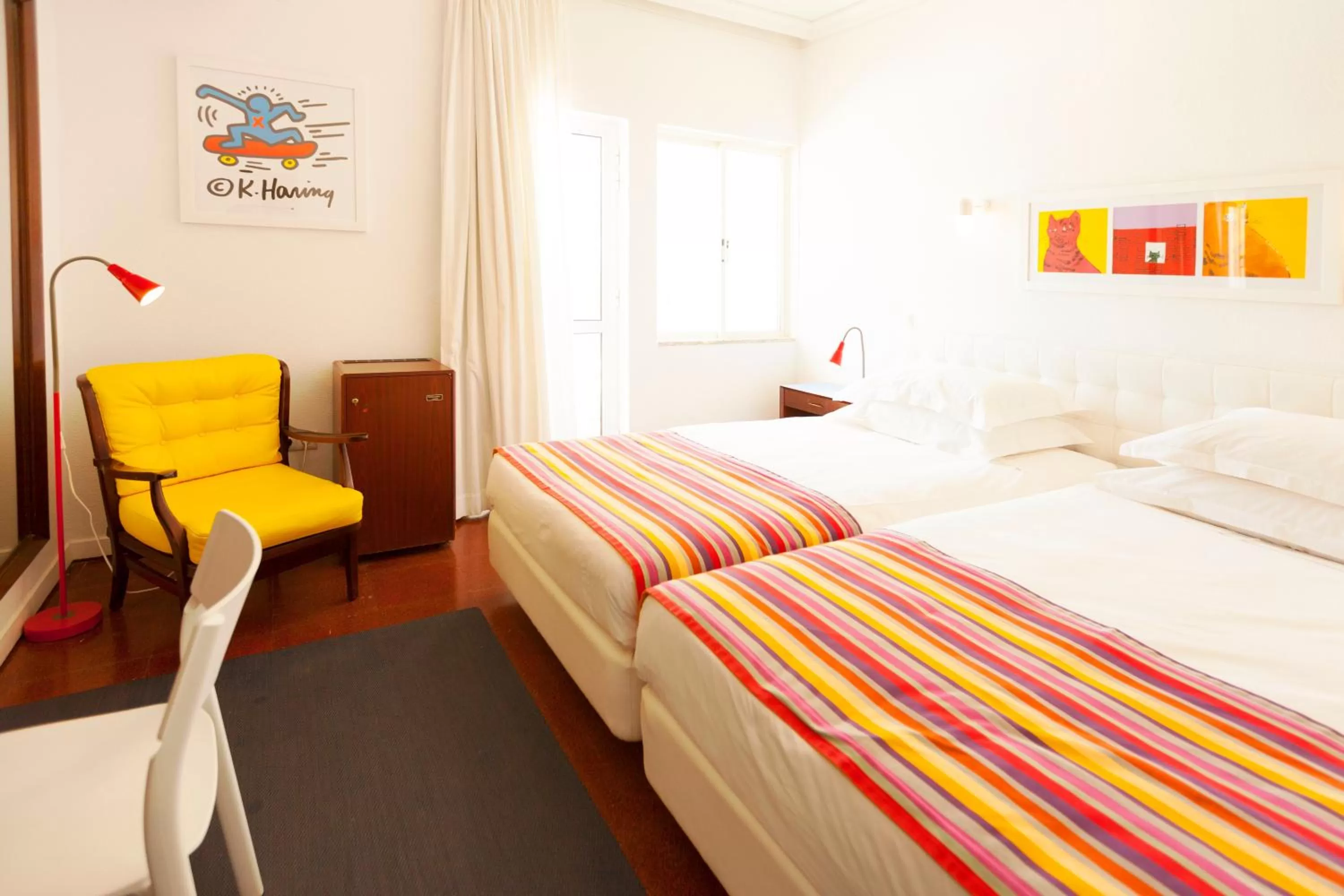 Bed in Hotel Vasco Da Gama