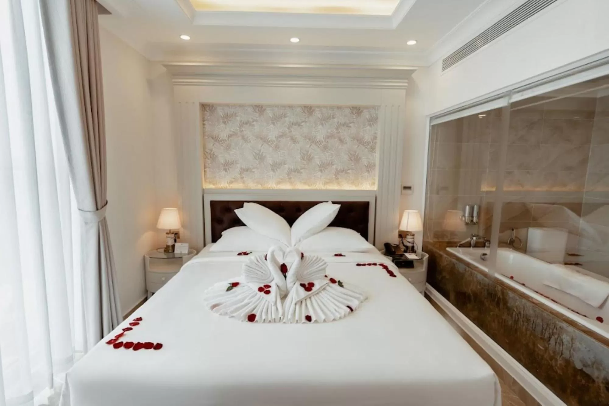 Photo of the whole room, Bed in MerPerle Beach Hotel