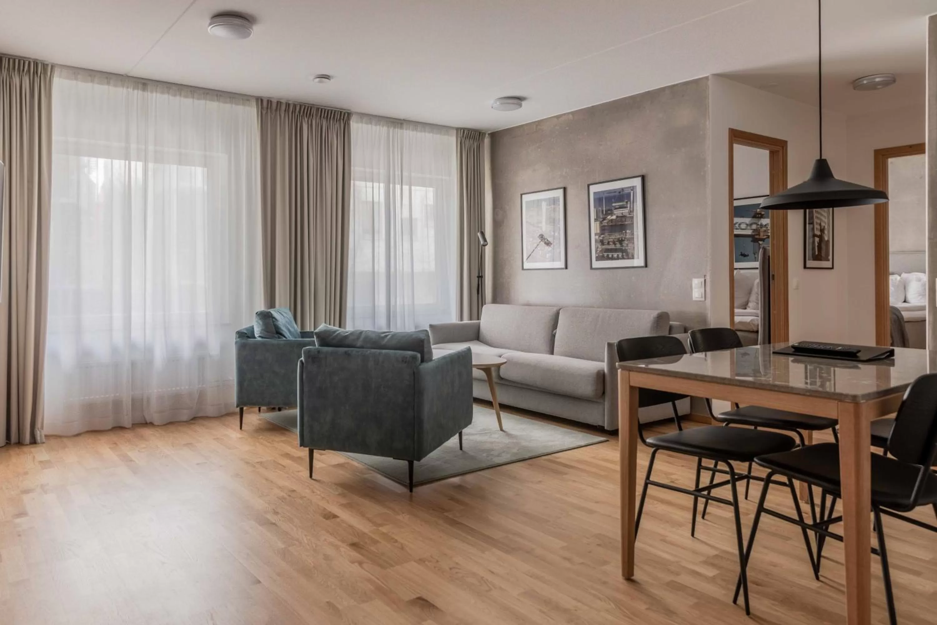 Living room in The More Hotel Västra Hamnen