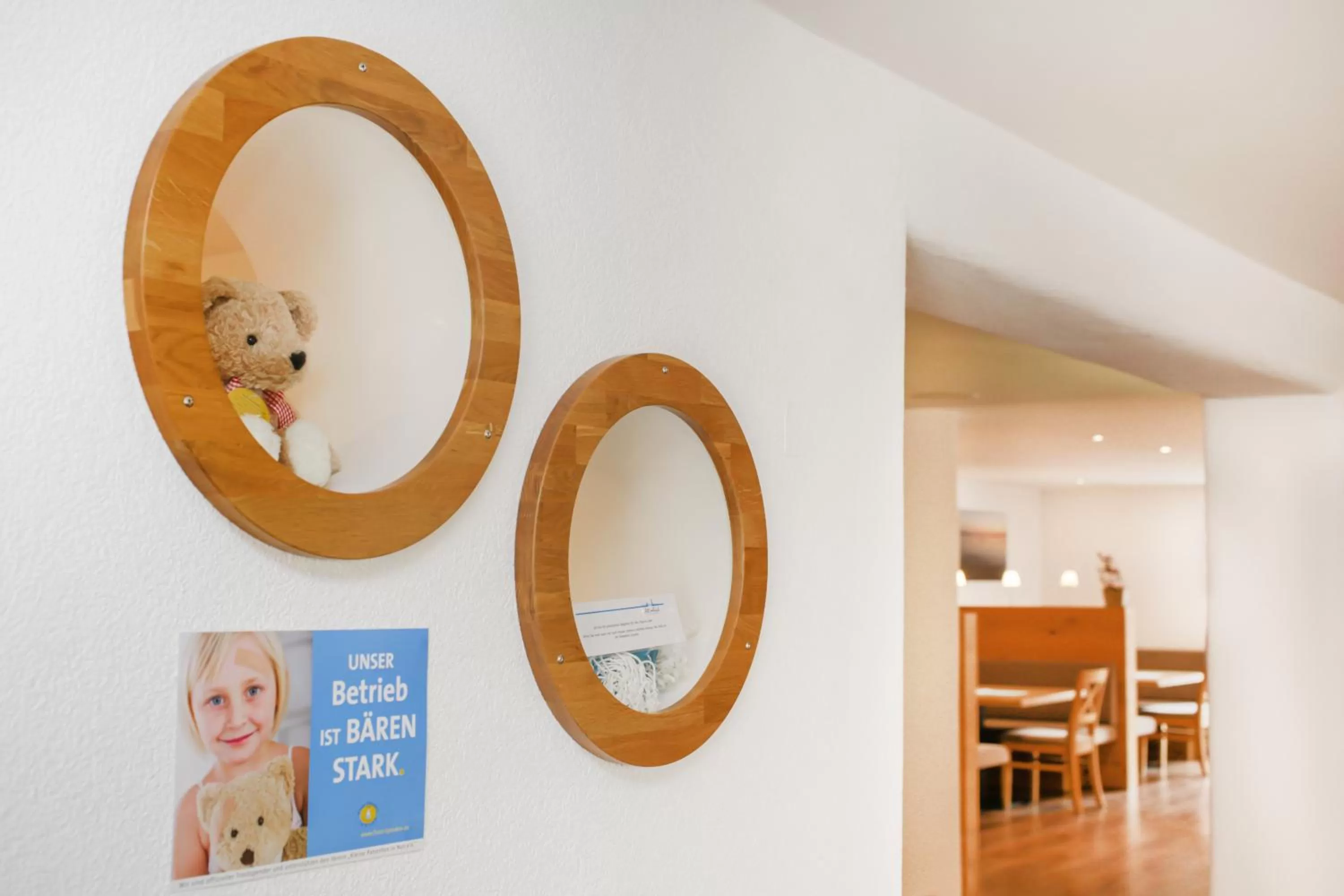 Decorative detail in Hotel Alte Schule