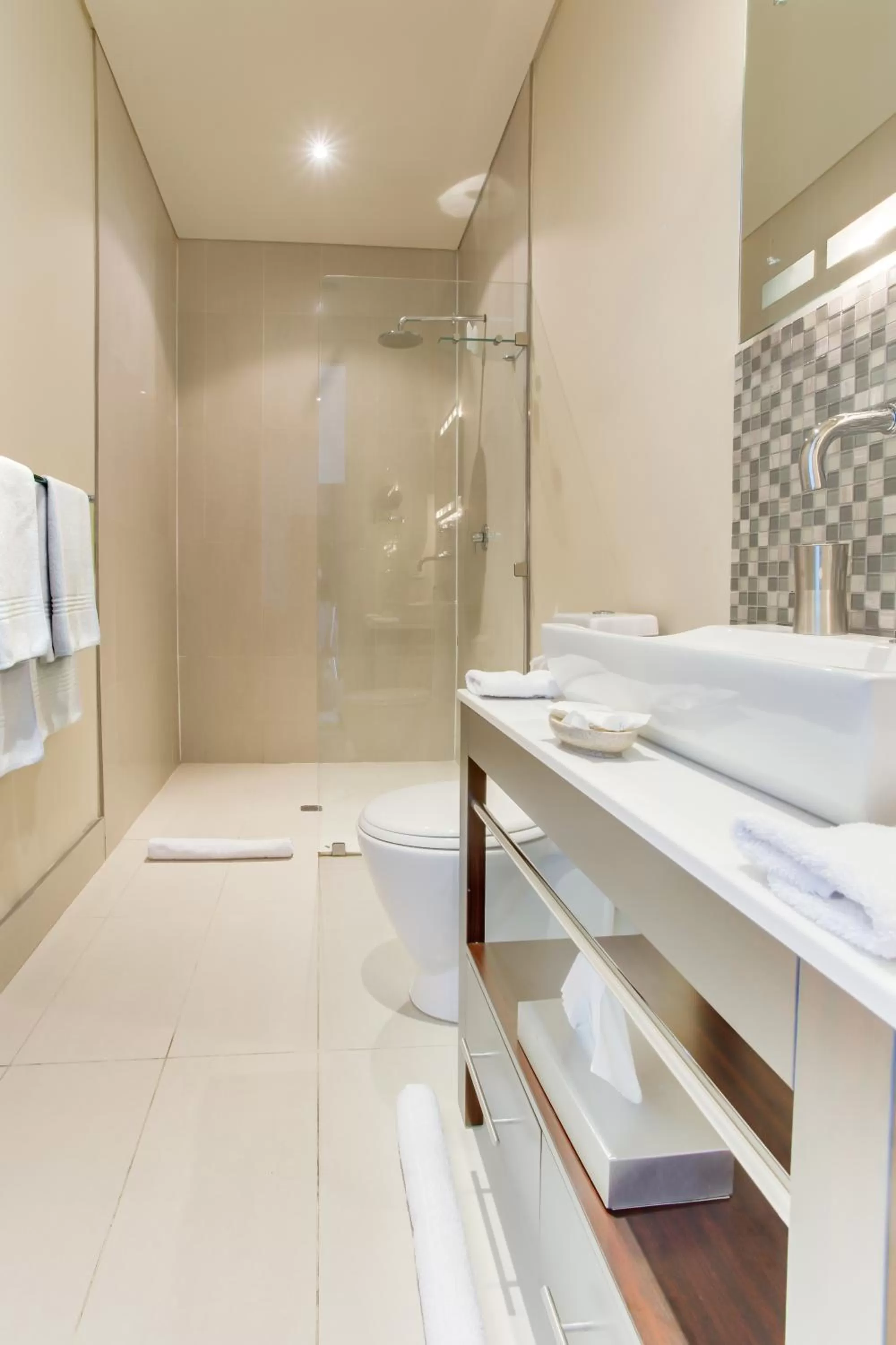 Bathroom in The One 8 Hotel in Green Point - Solar Power