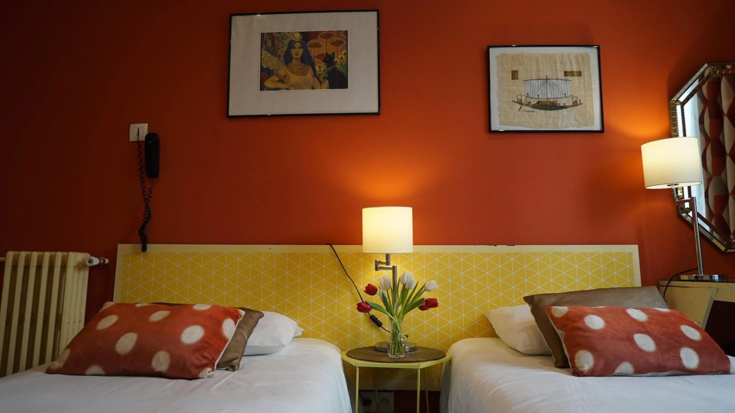 Bed in Hotel des Dames