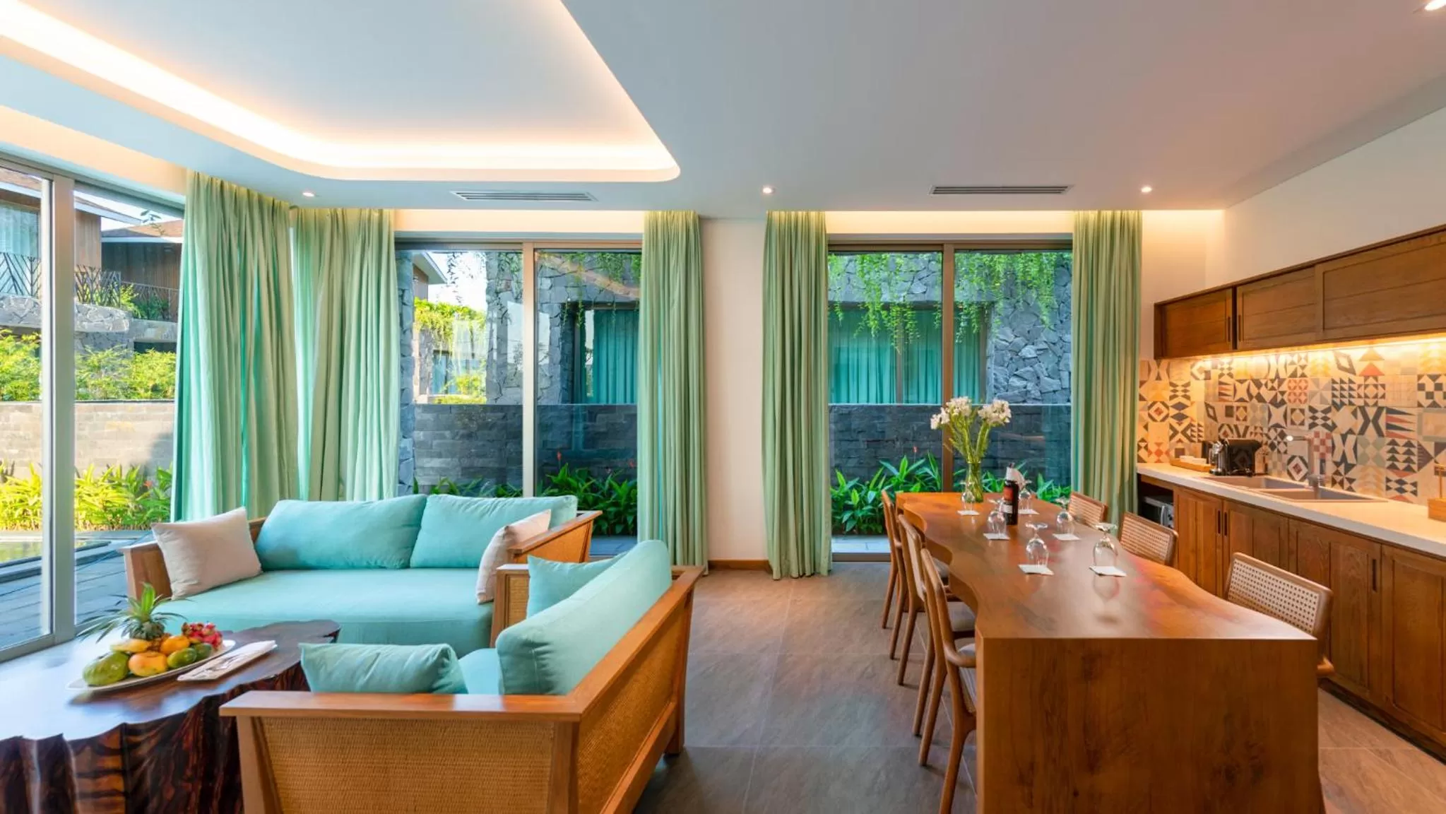 Kitchen or kitchenette in Bellerive Hoi An Resort and Spa