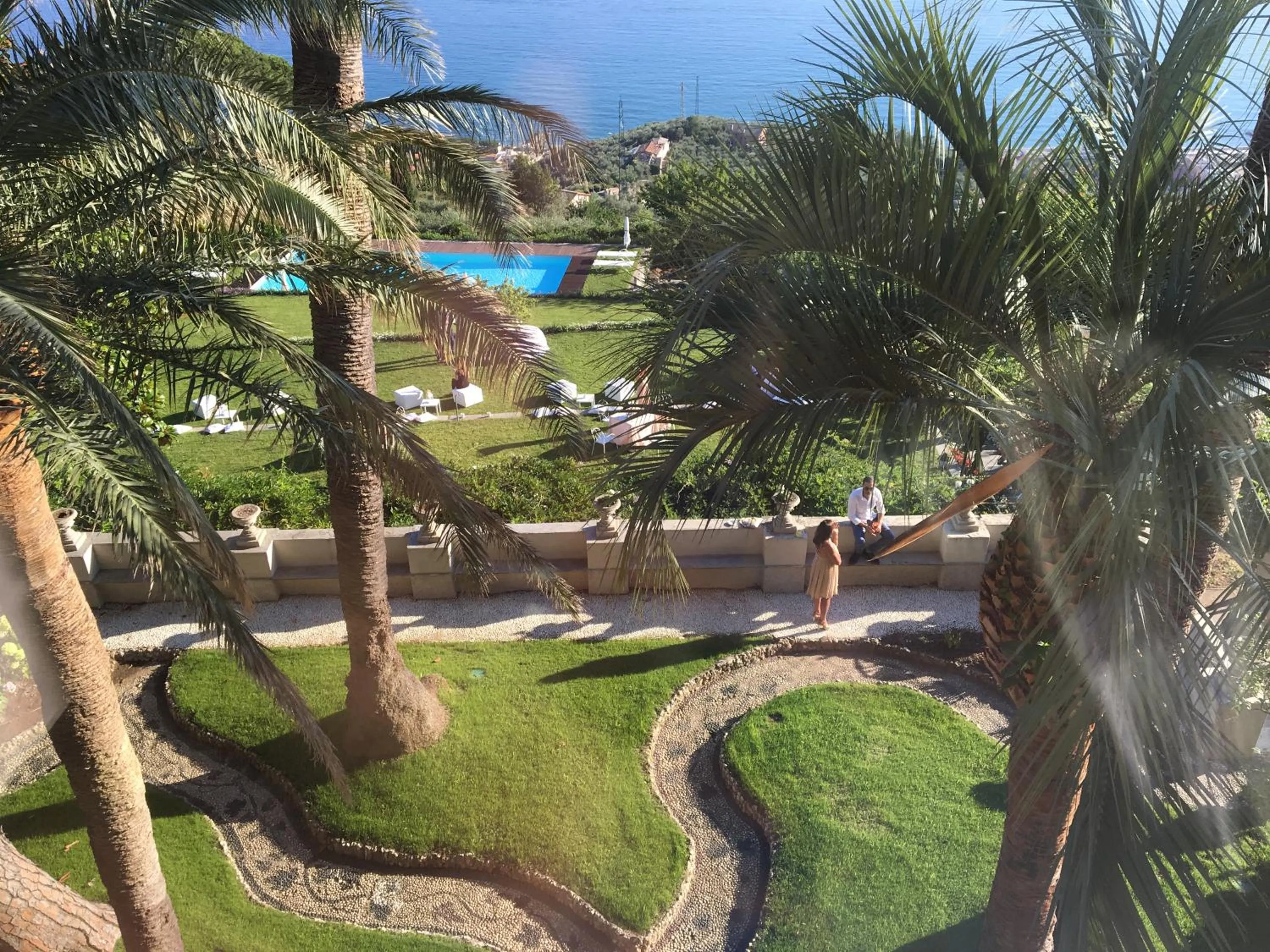 Garden view in Villa Riviera Resort