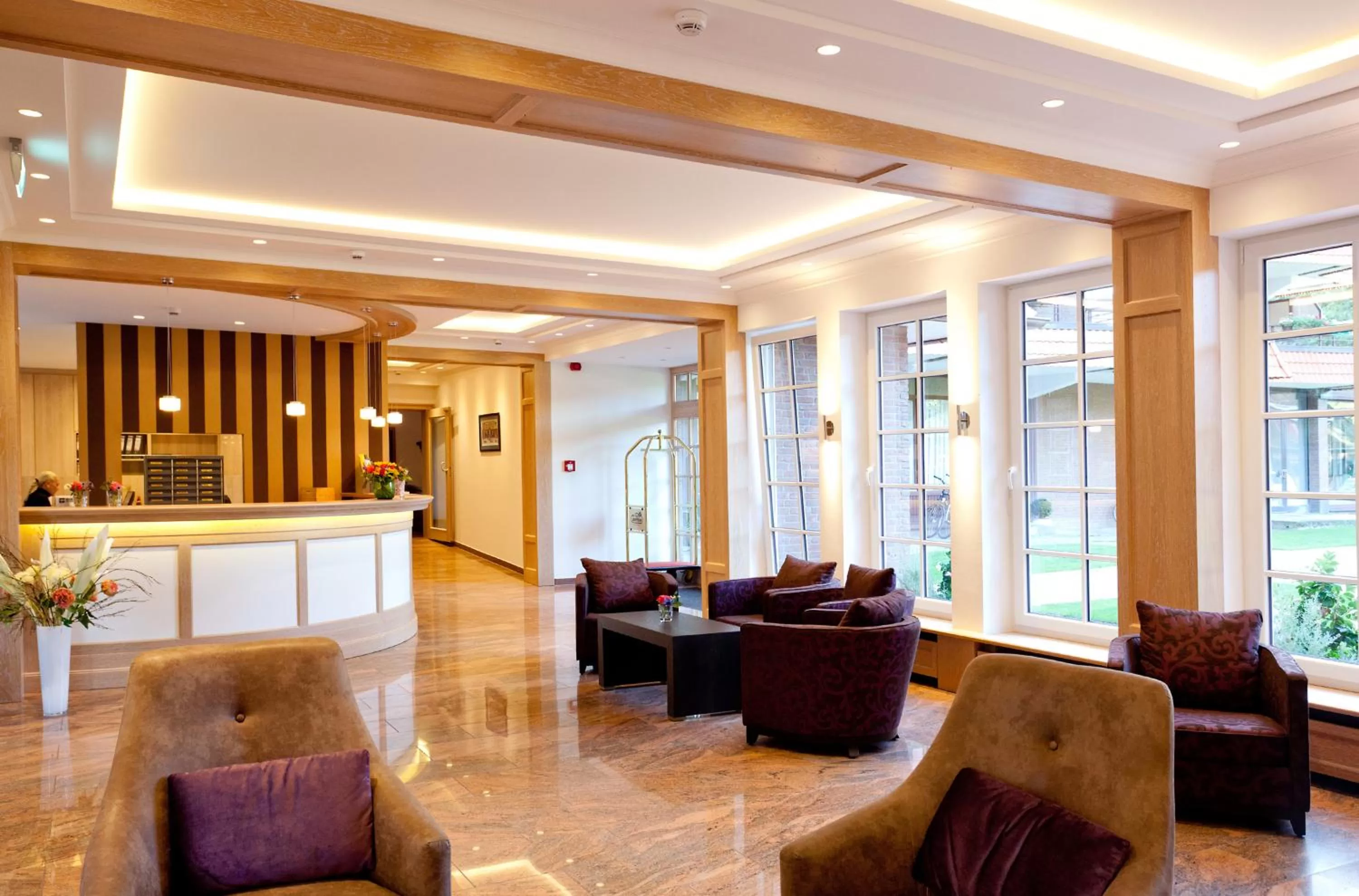 Lobby or reception in Hotel Hof Sudermühlen