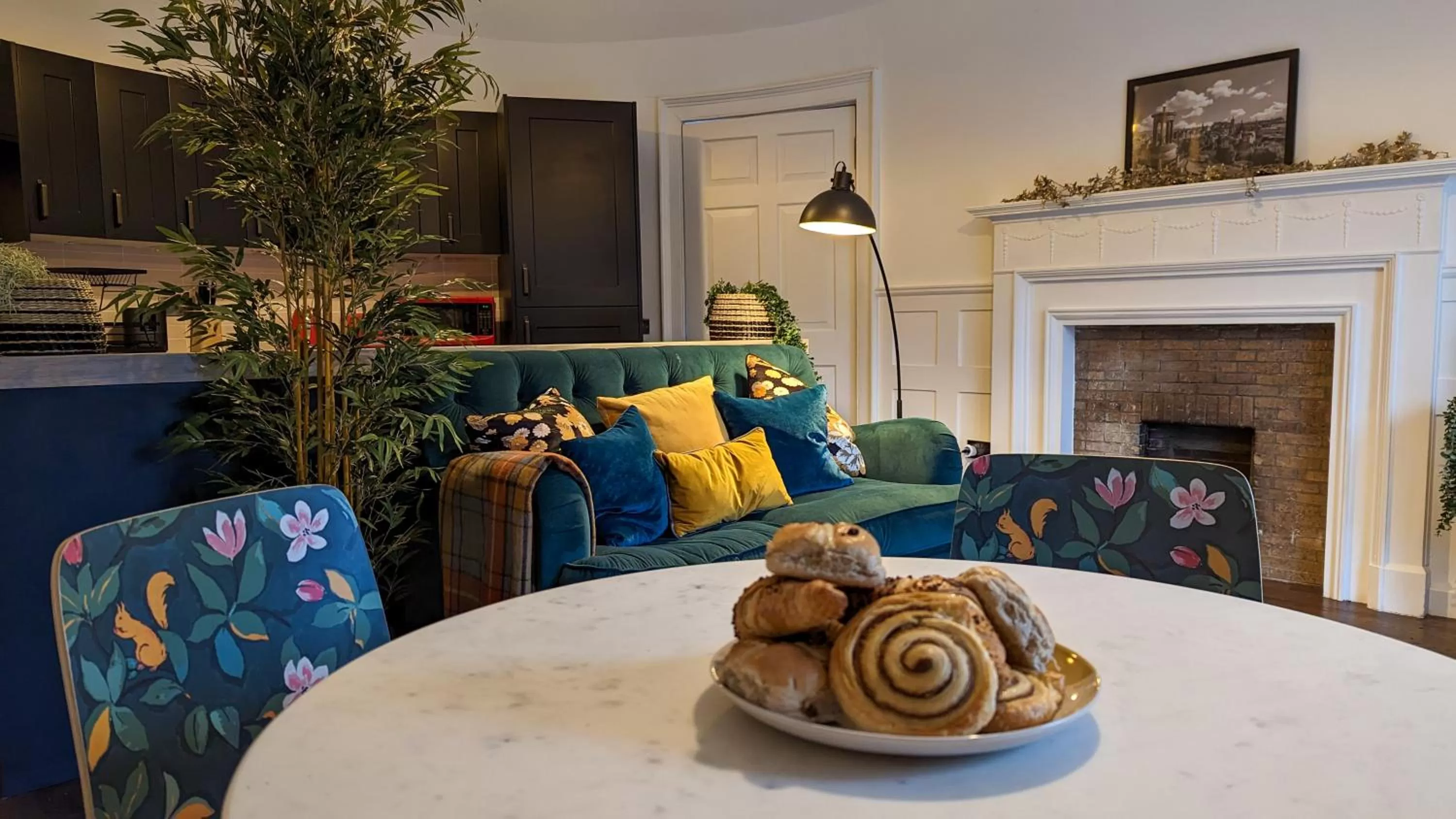 Living room in Slateford House 1770 Luxury Aparthotel by The House of Danu