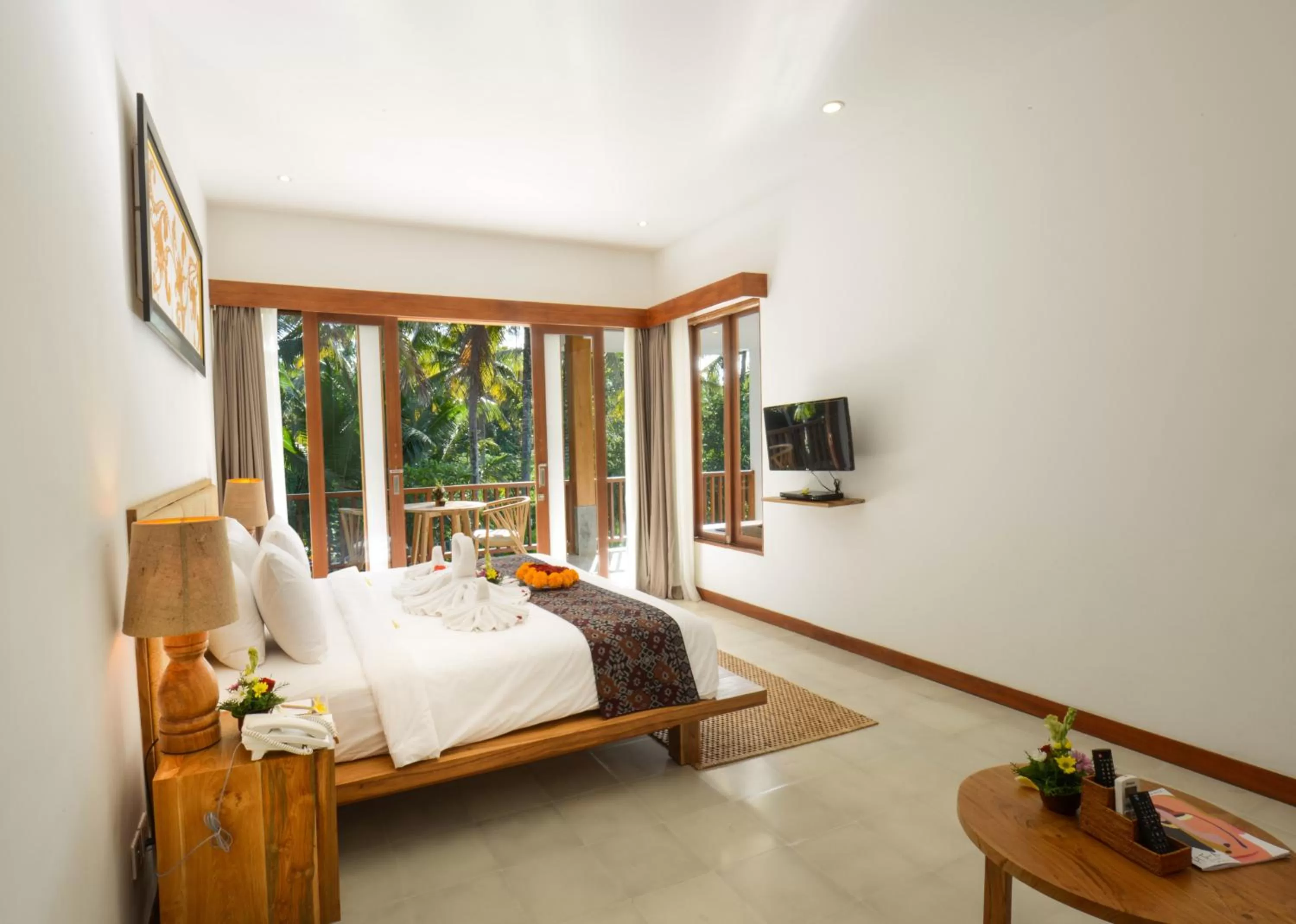 Decorative detail, Bed in Purana Boutique Resort