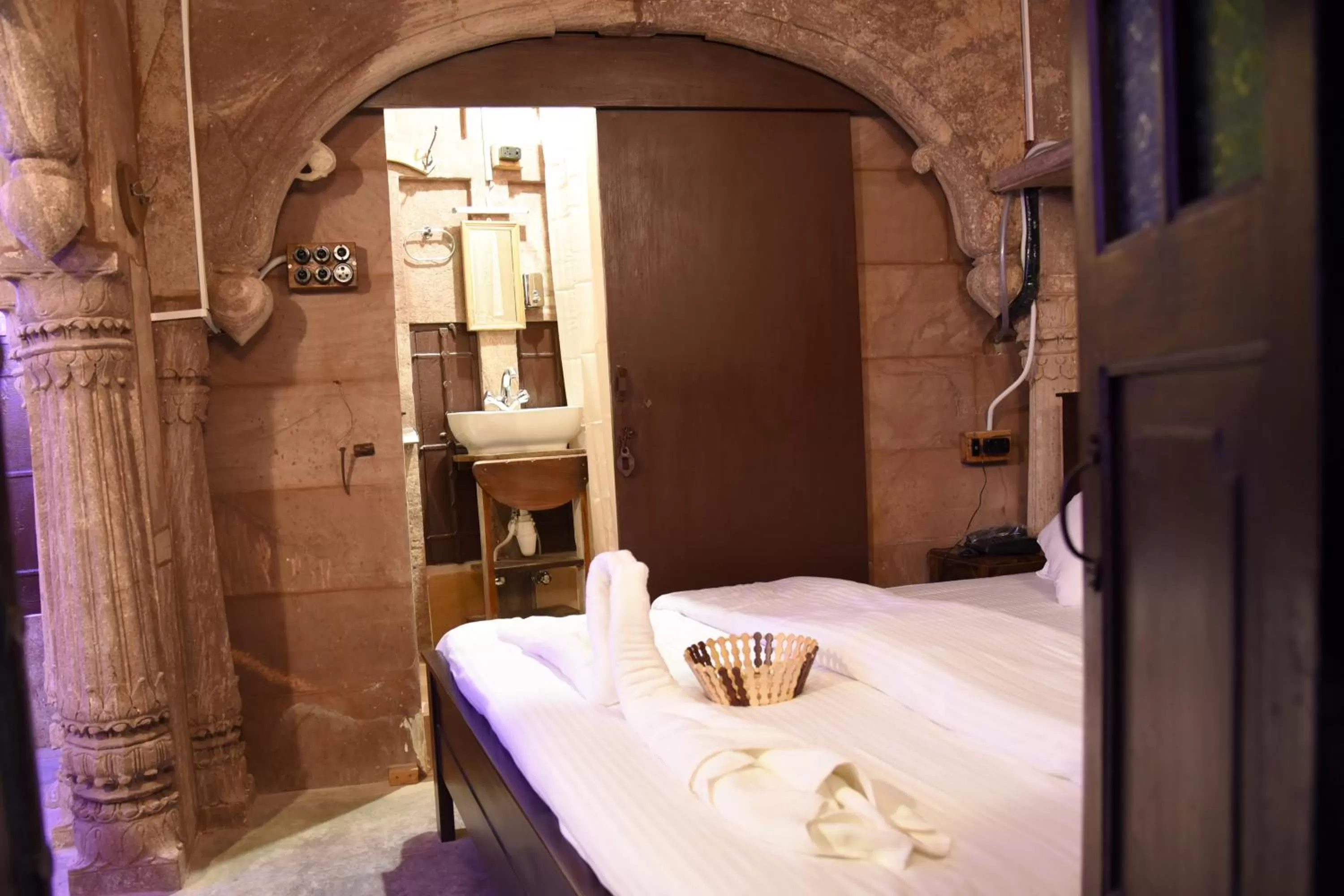 Bed in The Thikana Heritage