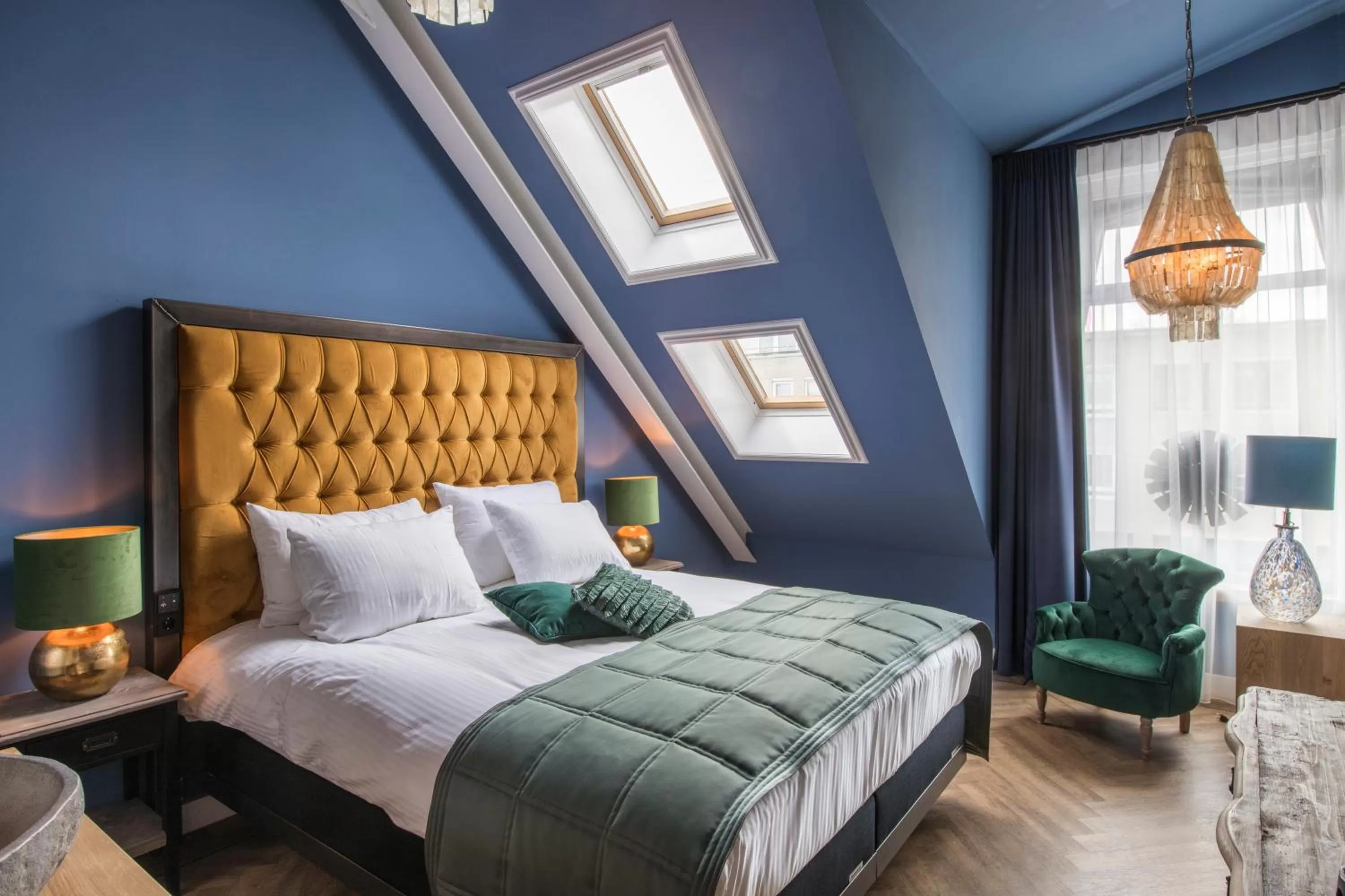 Bed in Boutiquehotel 't Gerecht