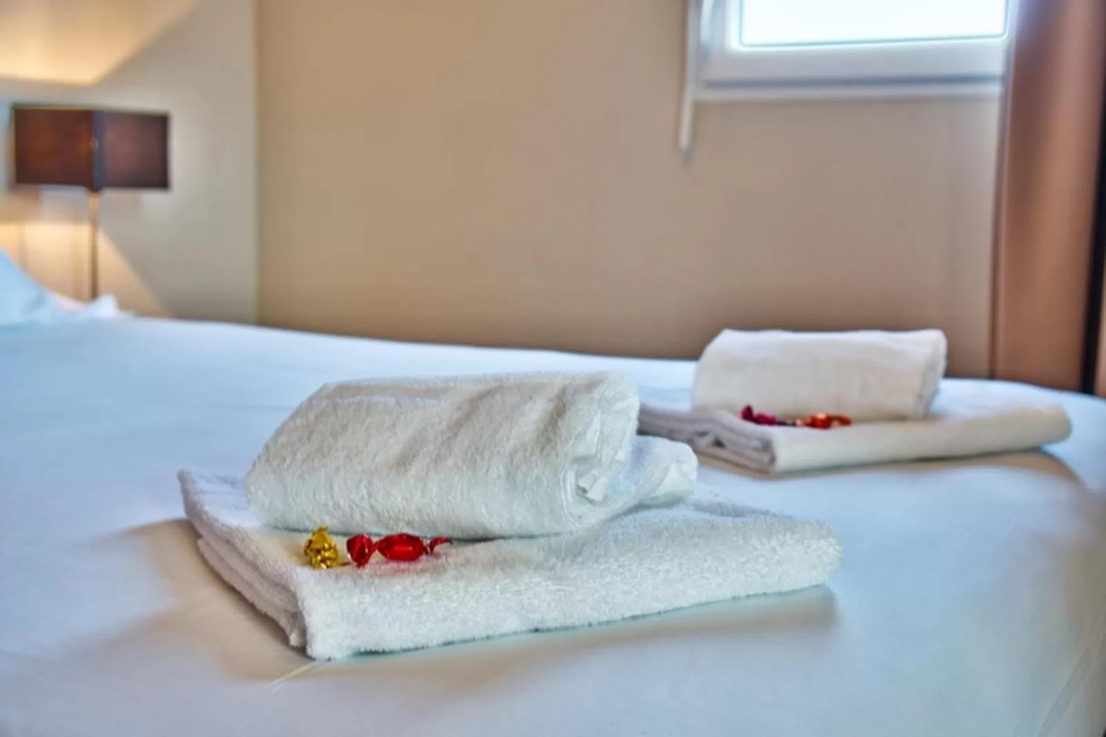 Bed in Adonis Hotel Bayonne