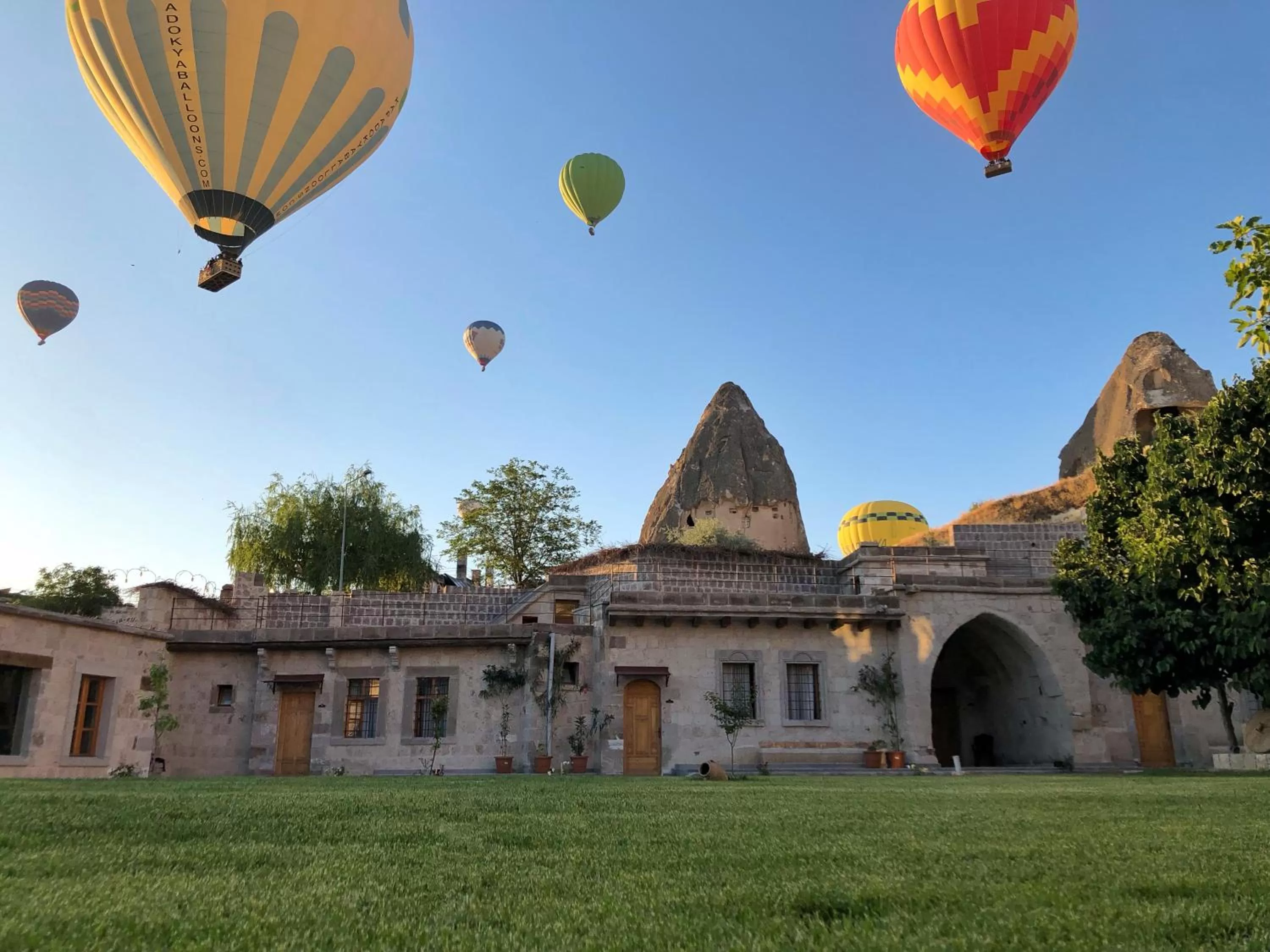 Garden in Lunar Cappadocia Hotel